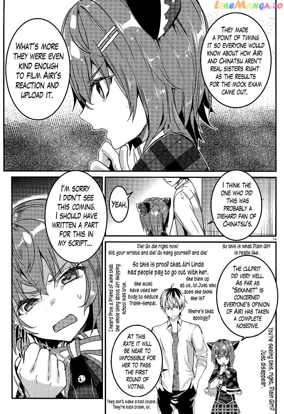 Life Alive! The Student Council Elections I Started with You chapter 4 - page 14