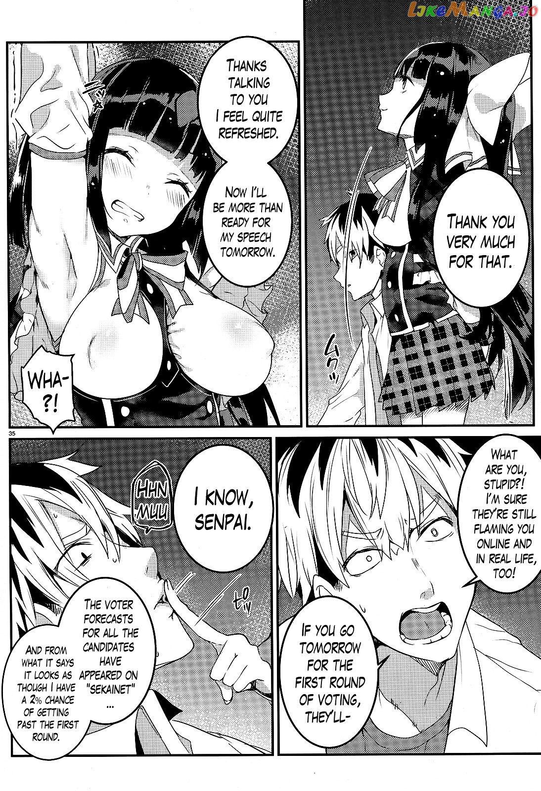 Life Alive! The Student Council Elections I Started with You chapter 4 - page 35