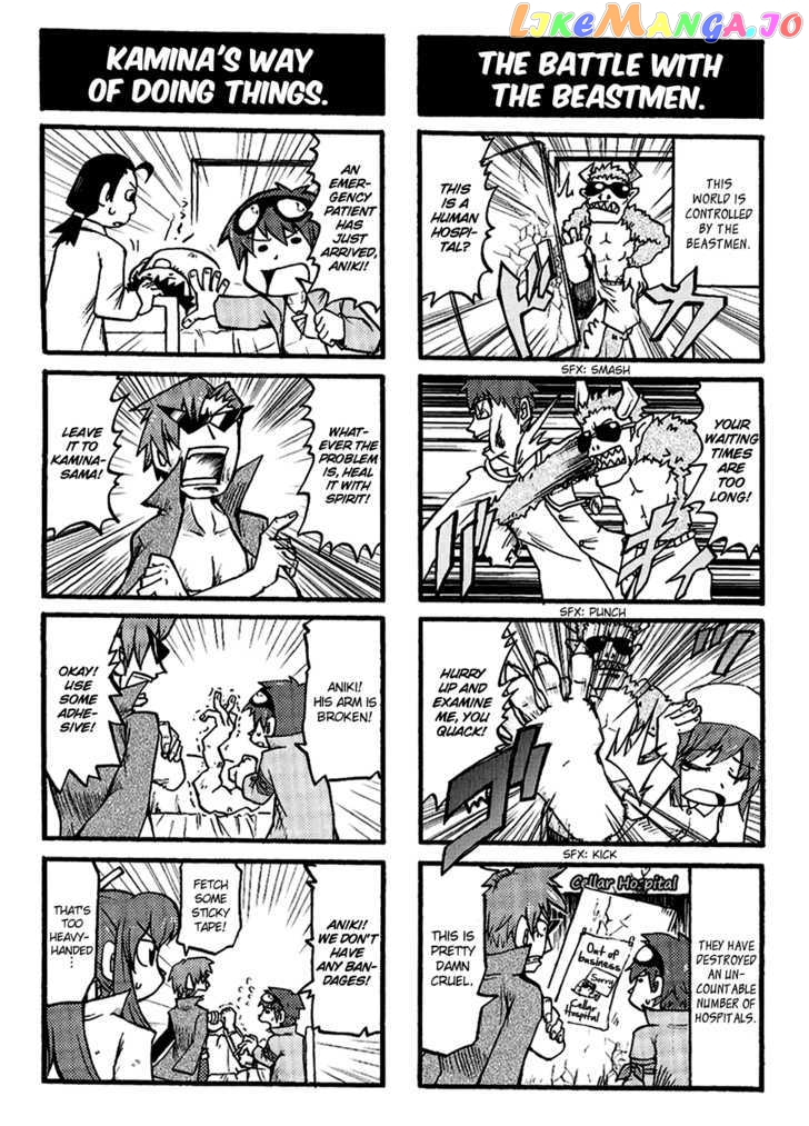 Tengen Toppa Gurren Lagann - Yoko's Belly Button Version chapter 7 - page 3