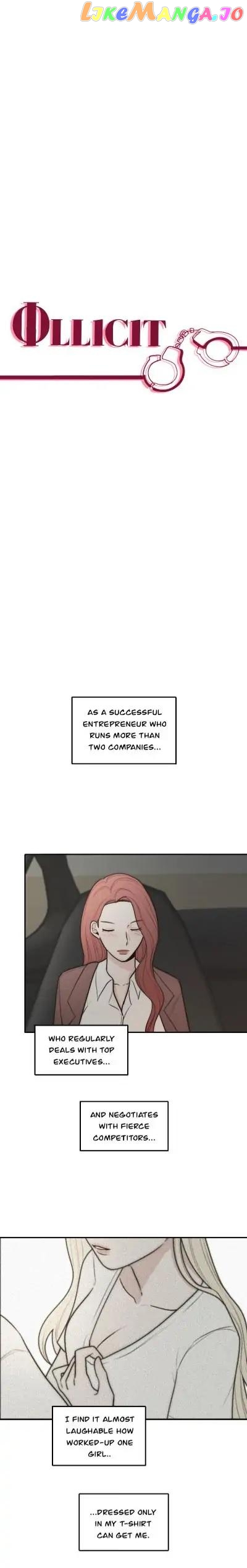 ILLICIT - Manga chapter 4 - page 1