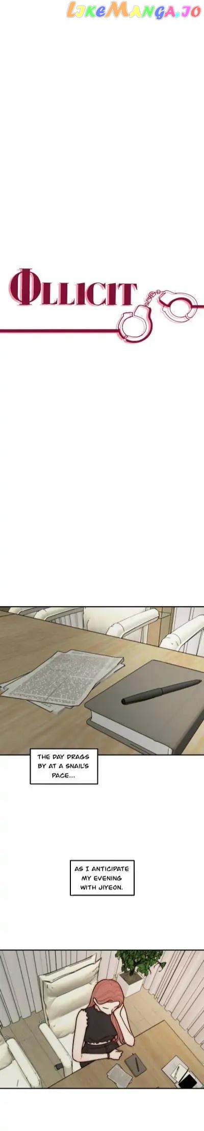 ILLICIT - Manga chapter 5 - page 1
