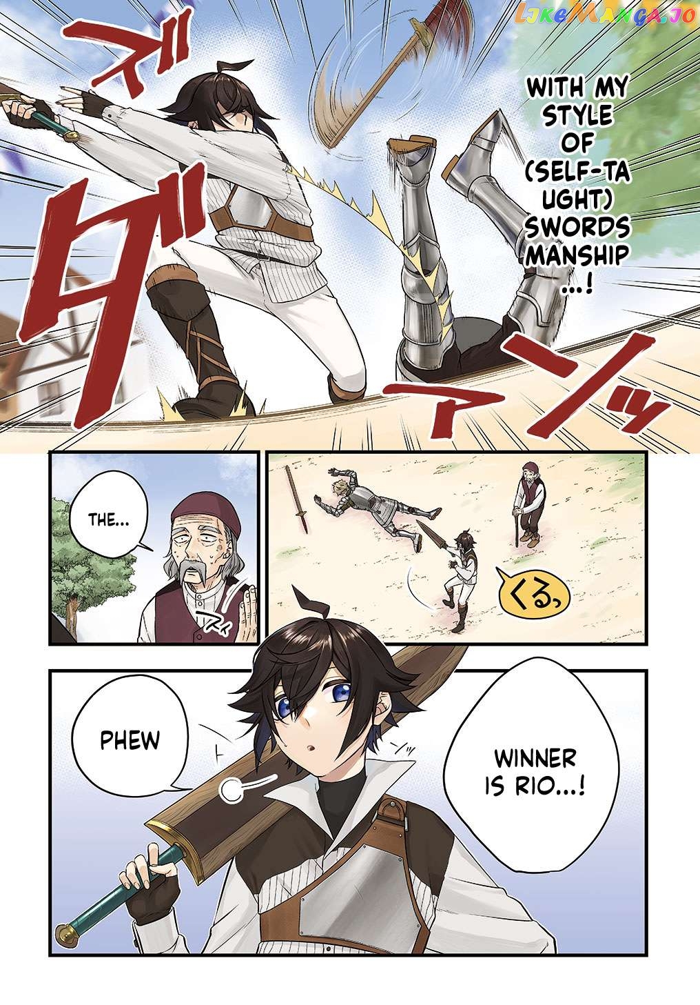 My Style Of Swordsmanship Chapter 1 - page 3