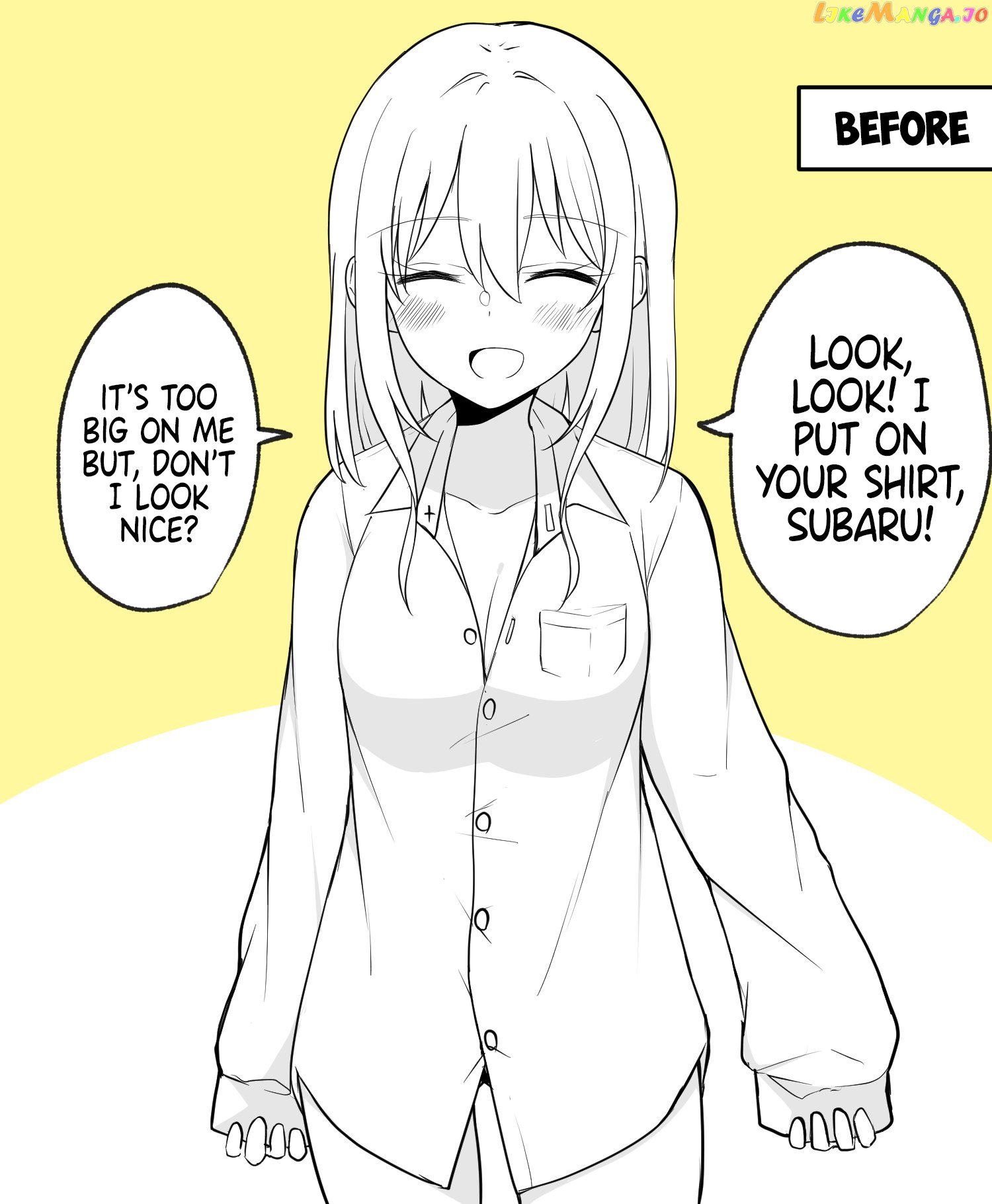 Daily Life Of A Couple In Which The Boyfriend Became A Girl One Day chapter 2 - page 1