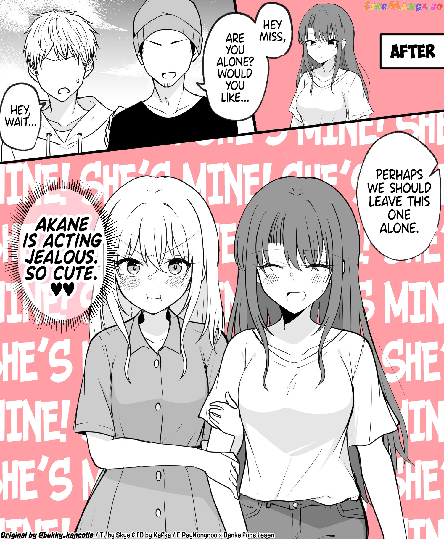 Daily Life Of A Couple In Which The Boyfriend Became A Girl One Day chapter 3 - page 2