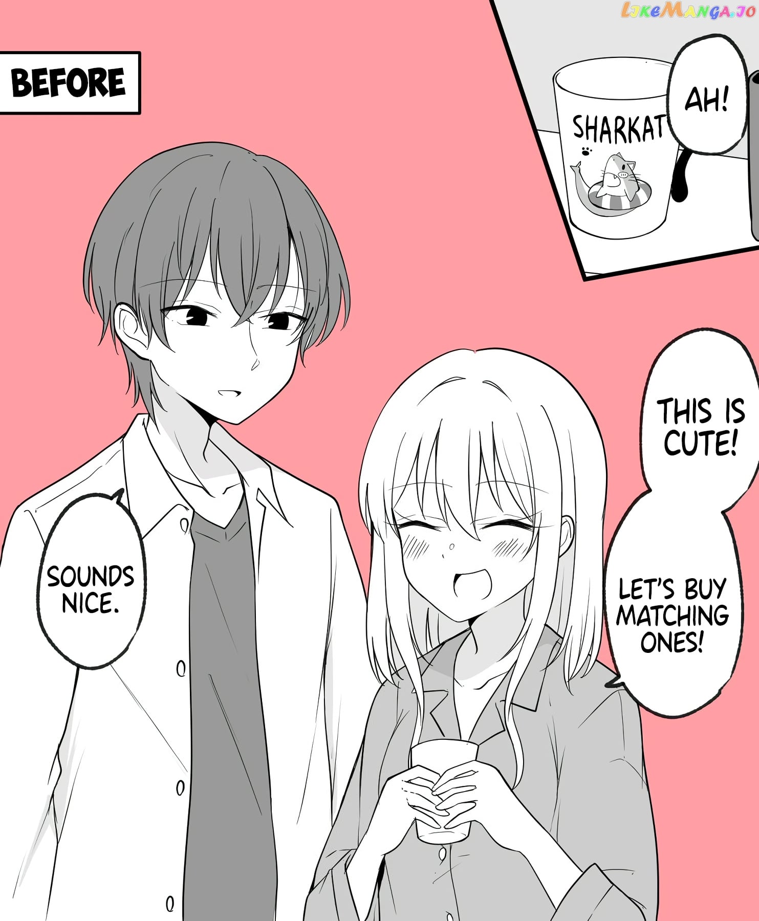 Daily Life Of A Couple In Which The Boyfriend Became A Girl One Day chapter 5 - page 1