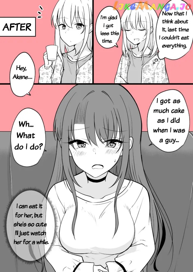Daily Life Of A Couple In Which The Boyfriend Became A Girl One Day chapter 14 - page 2