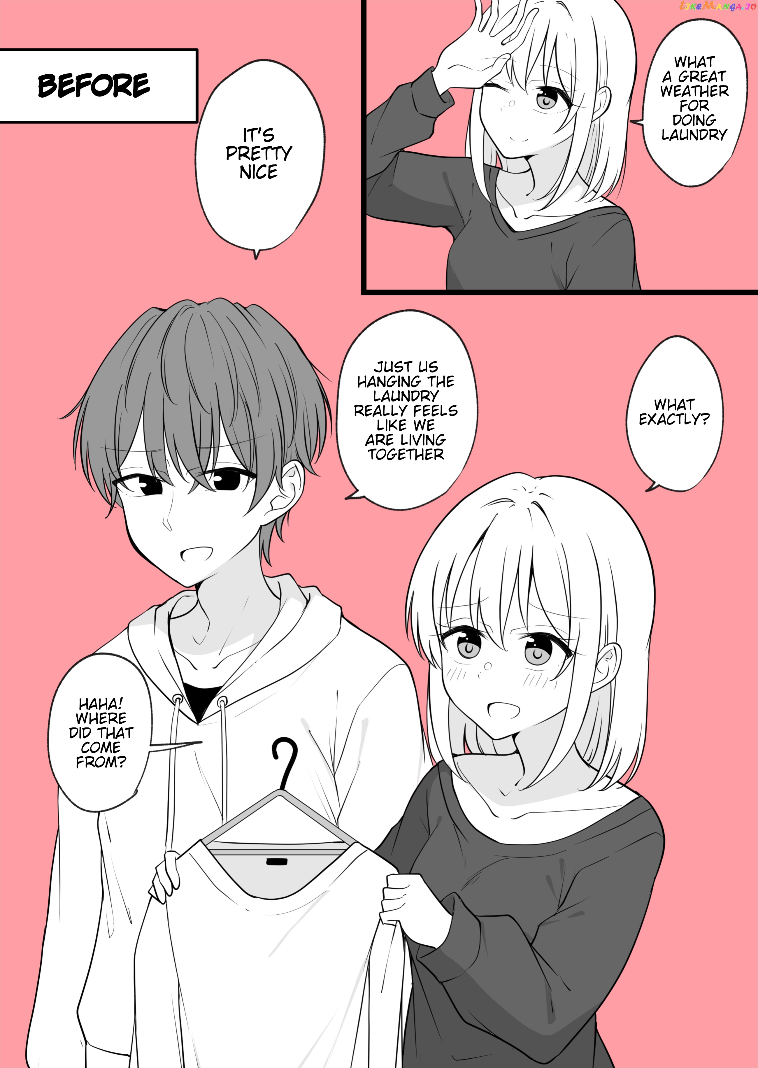 Daily Life Of A Couple In Which The Boyfriend Became A Girl One Day chapter 34 - page 1