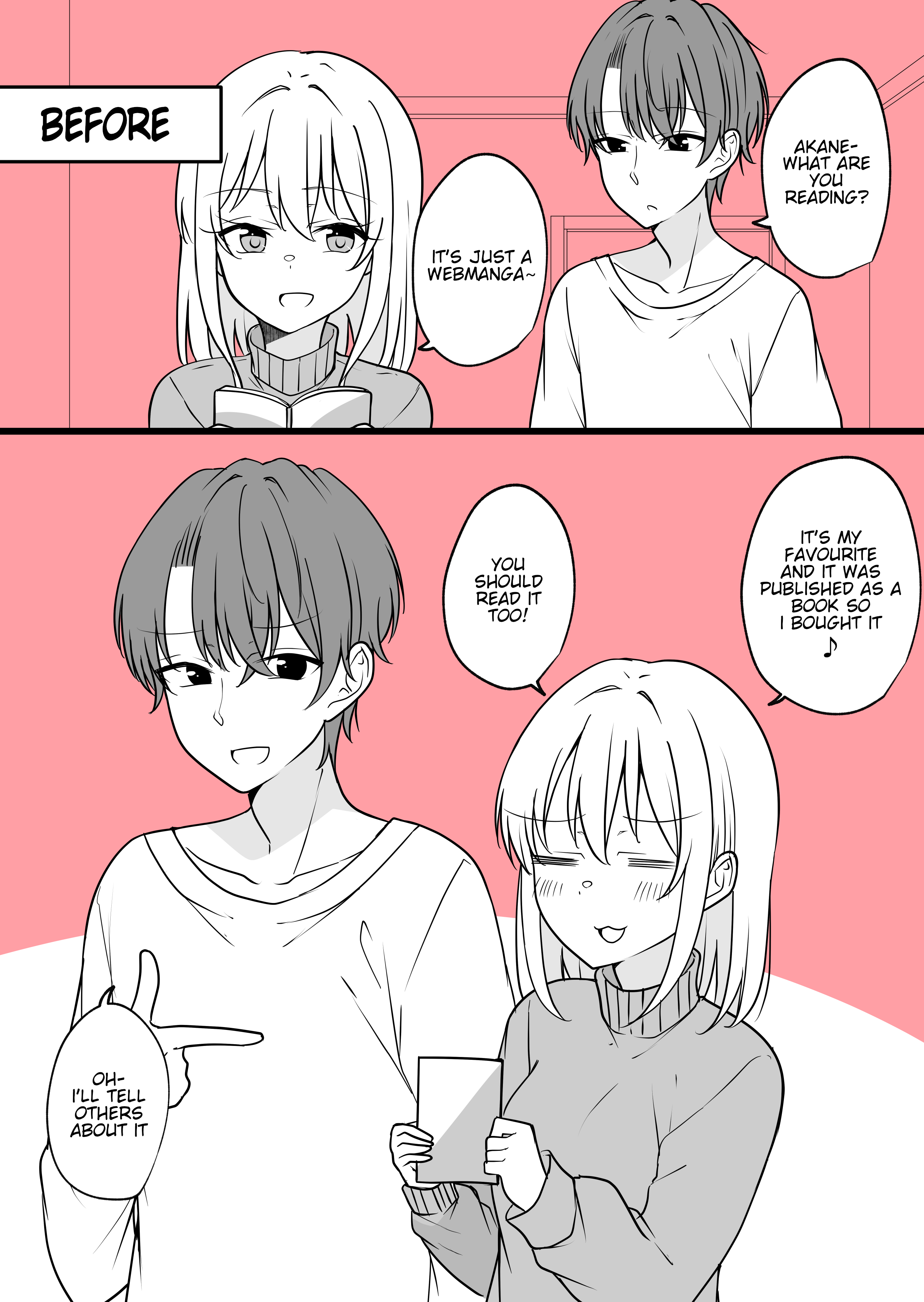 Daily Life Of A Couple In Which The Boyfriend Became A Girl One Day chapter 44.5 - page 2
