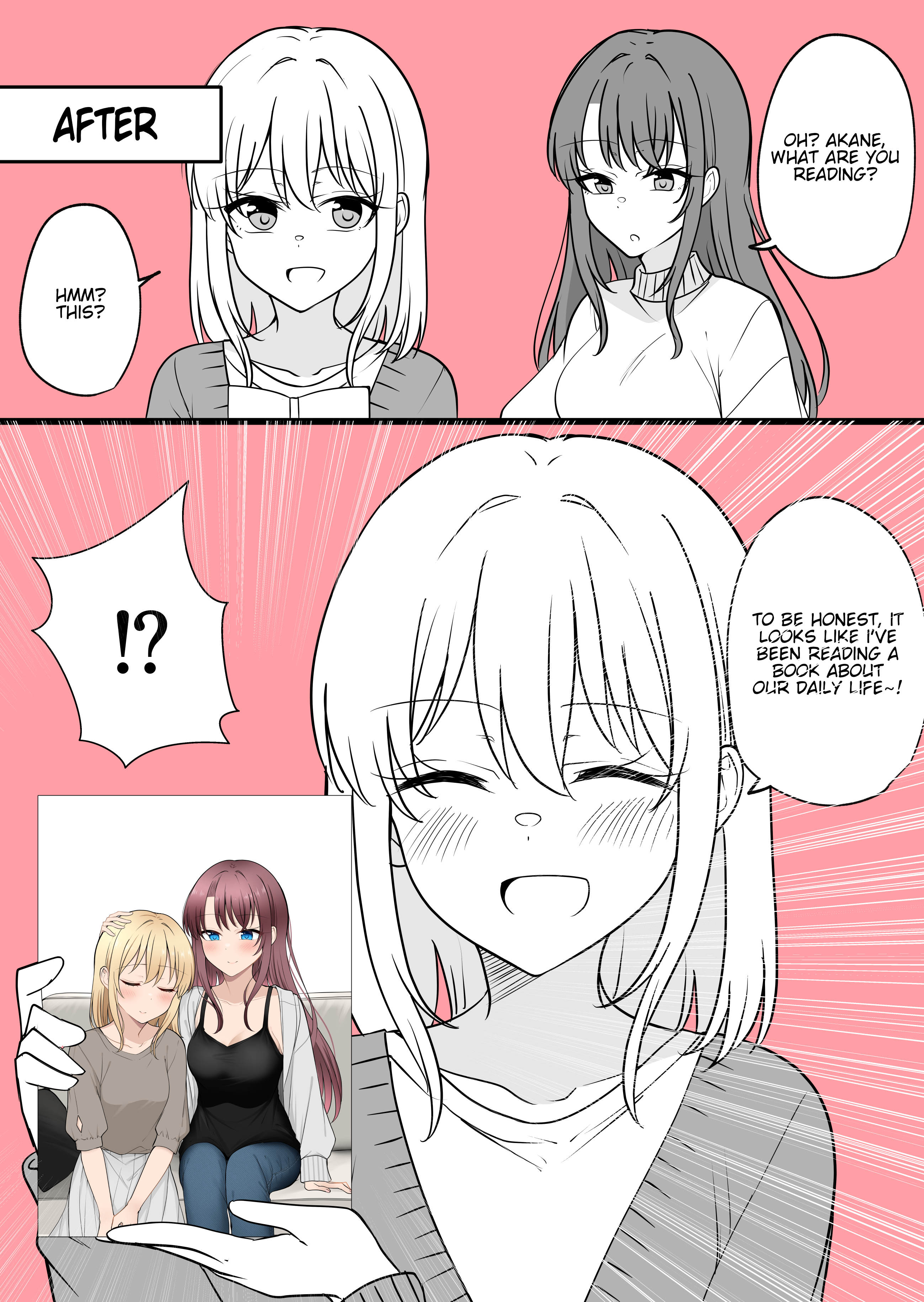 Daily Life Of A Couple In Which The Boyfriend Became A Girl One Day chapter 44.5 - page 3
