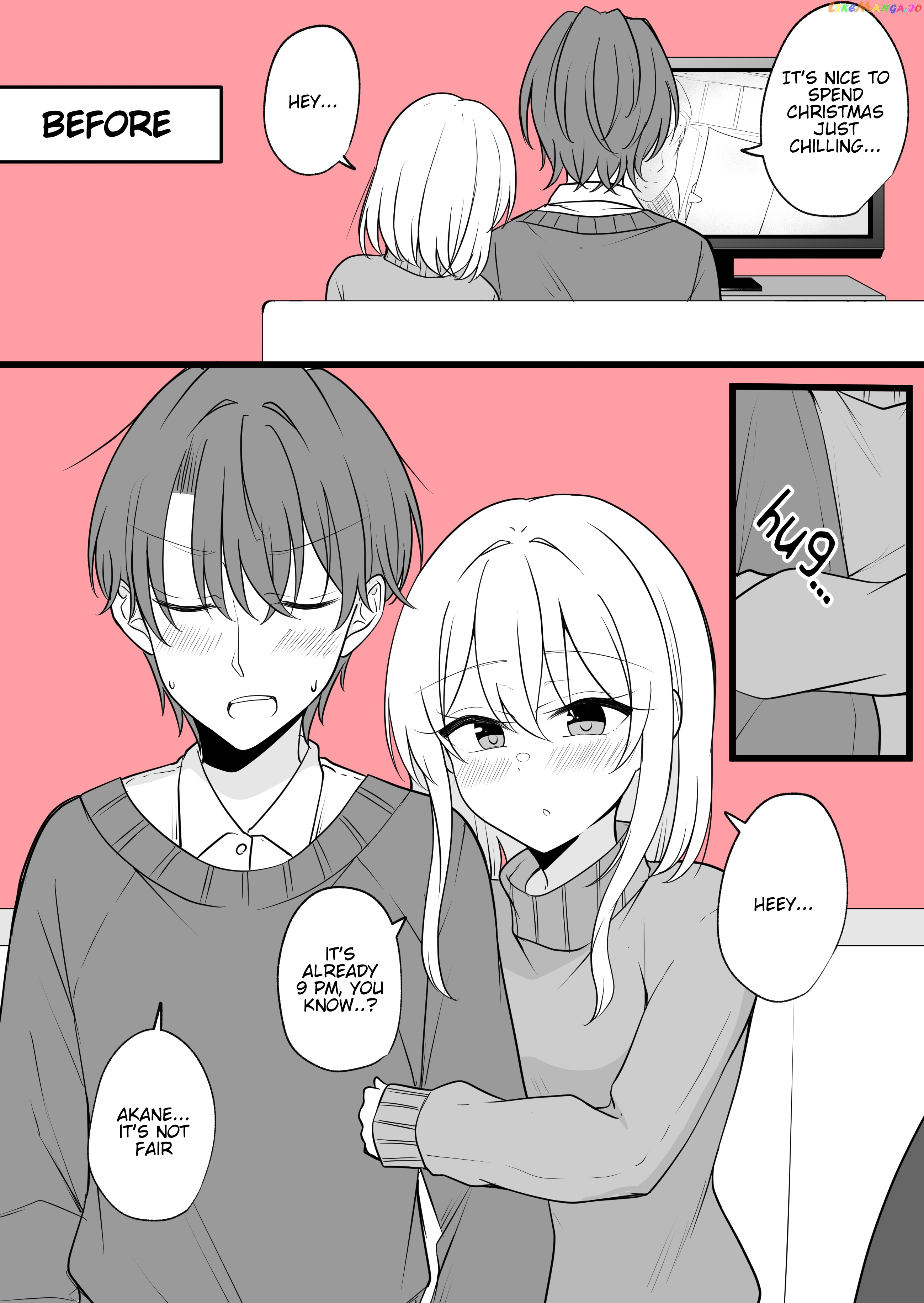Daily Life Of A Couple In Which The Boyfriend Became A Girl One Day chapter 45 - page 1