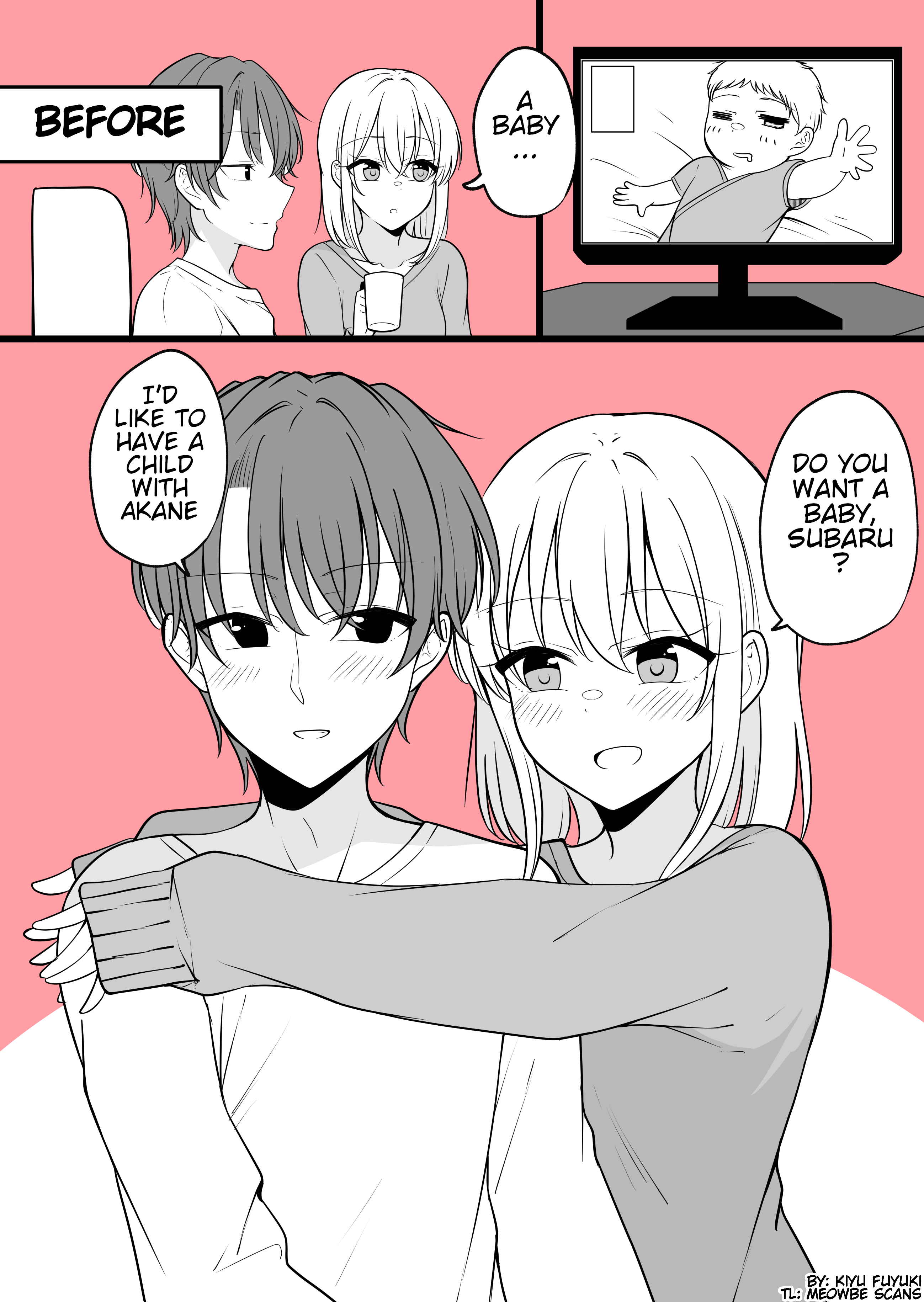Daily Life Of A Couple In Which The Boyfriend Became A Girl One Day chapter 49 - page 1