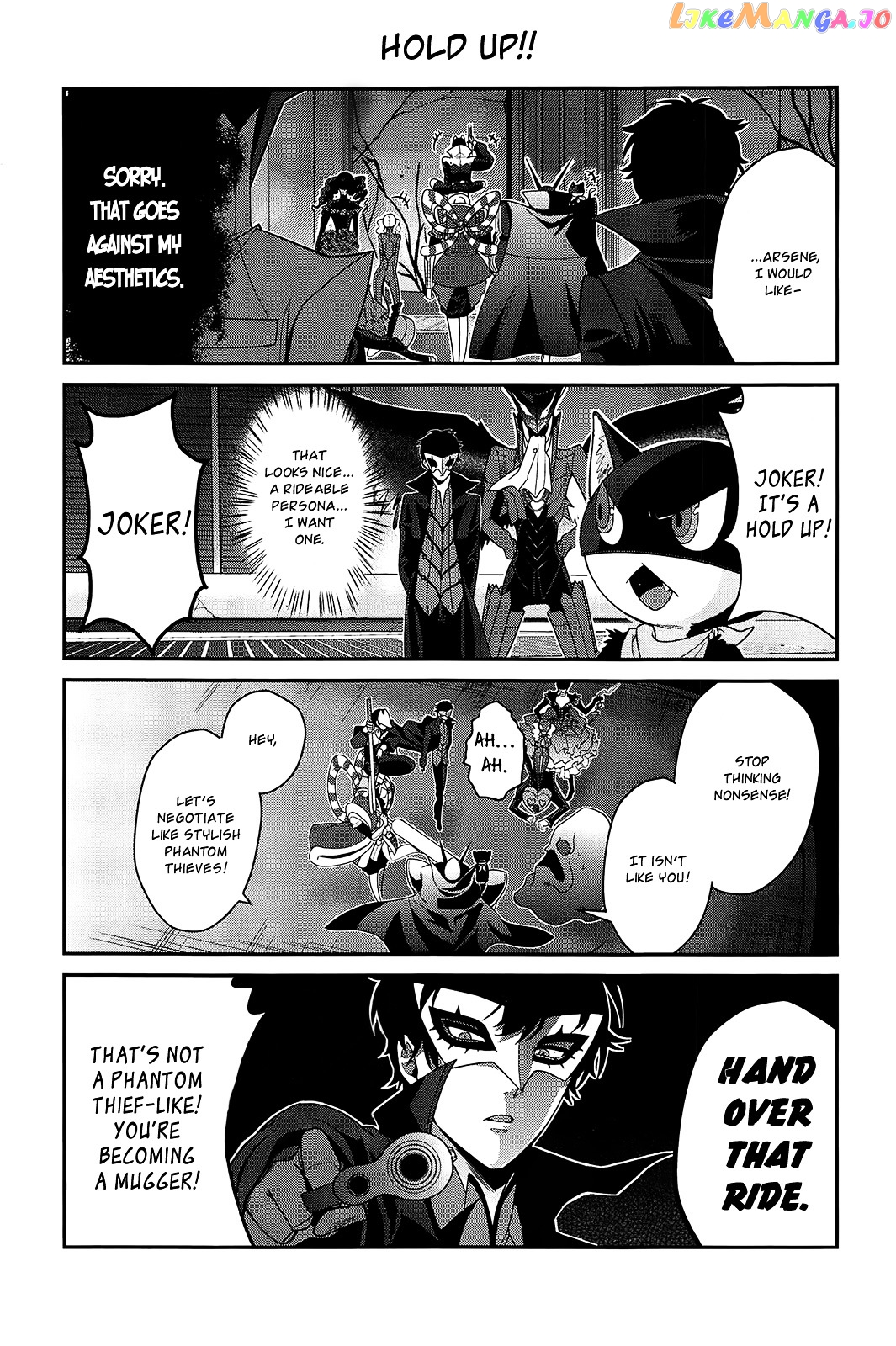 Persona 5 Dengeki Comic Anthology chapter 9 - page 4