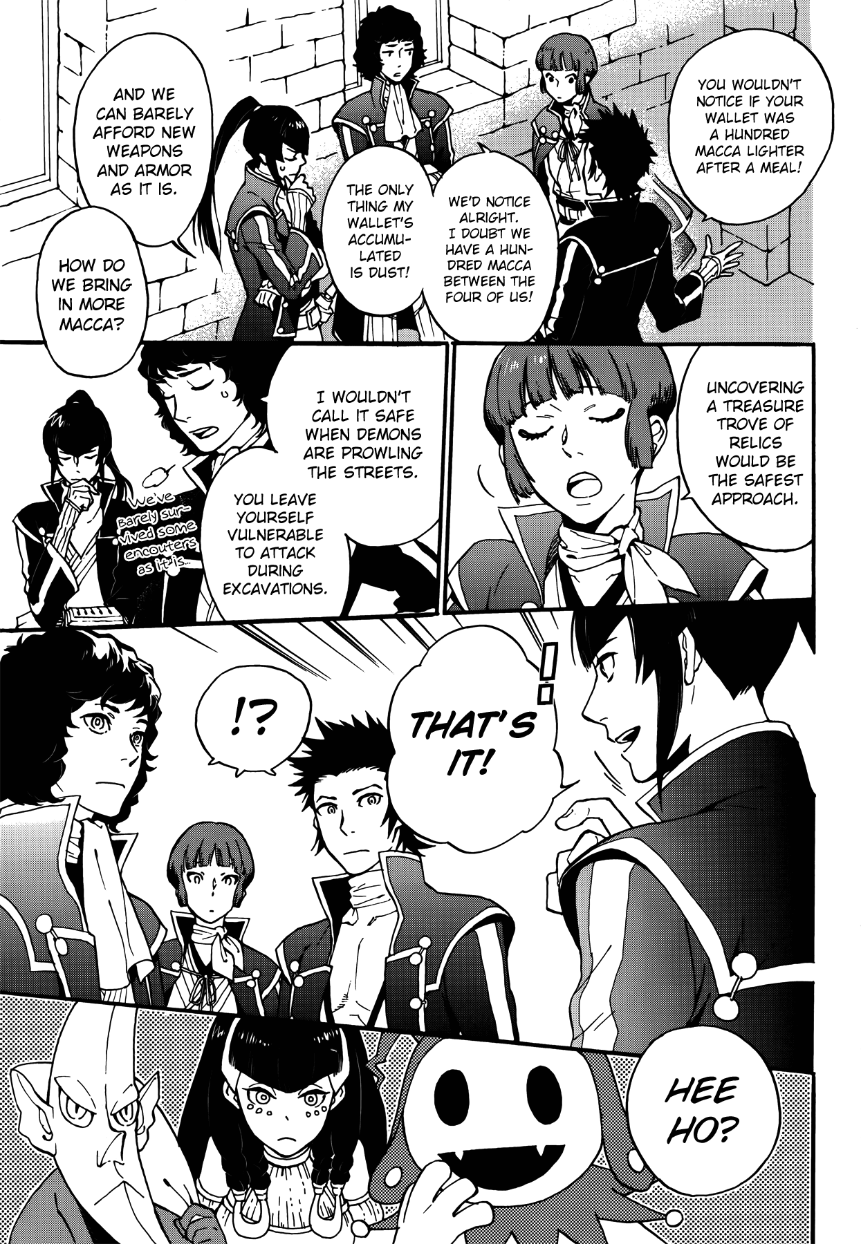 Shin Megami Tensei IV Dengeki Comic Anthology chapter 3 - page 3