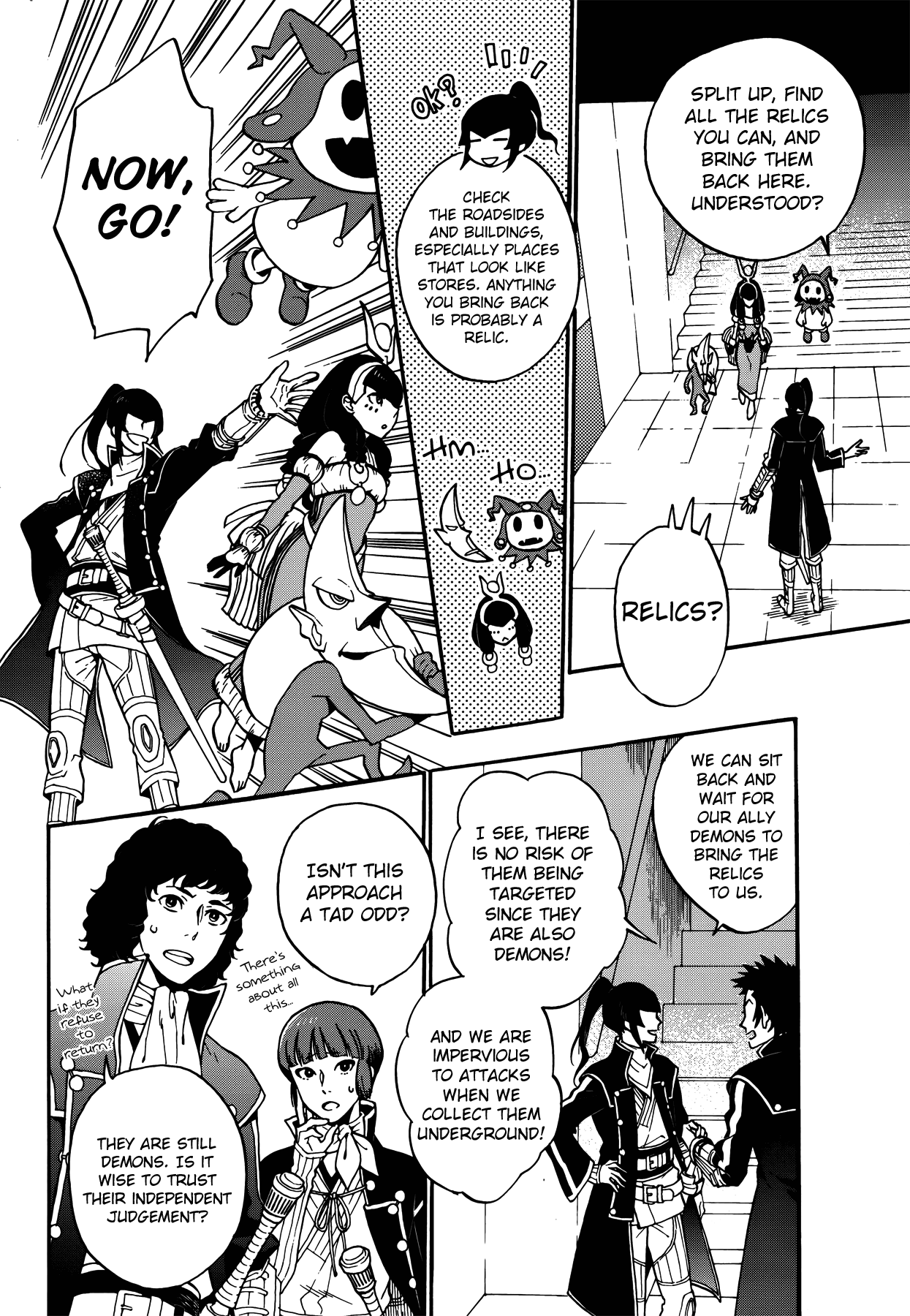 Shin Megami Tensei IV Dengeki Comic Anthology chapter 3 - page 4