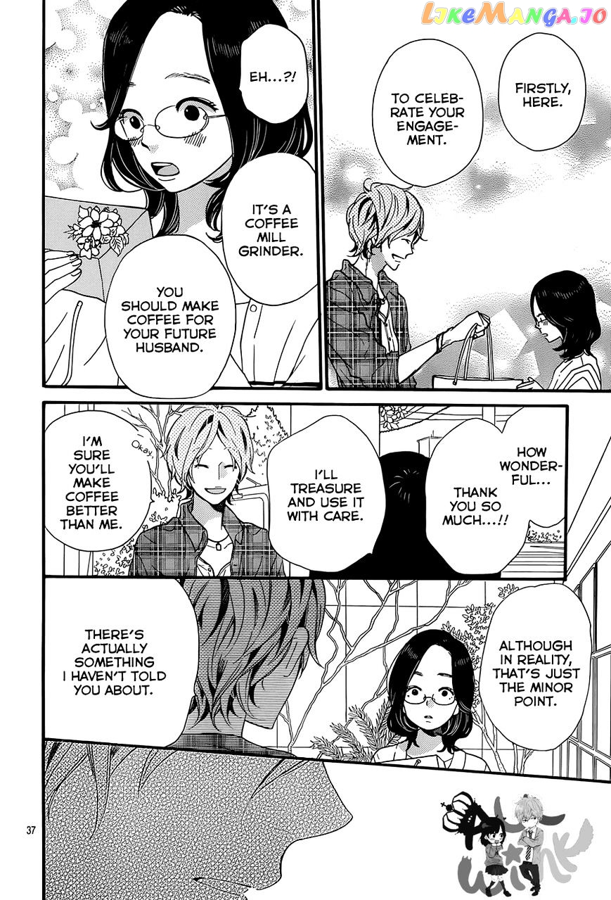 Ookami Shoujo To Kuro Ouji chapter 36 - page 38