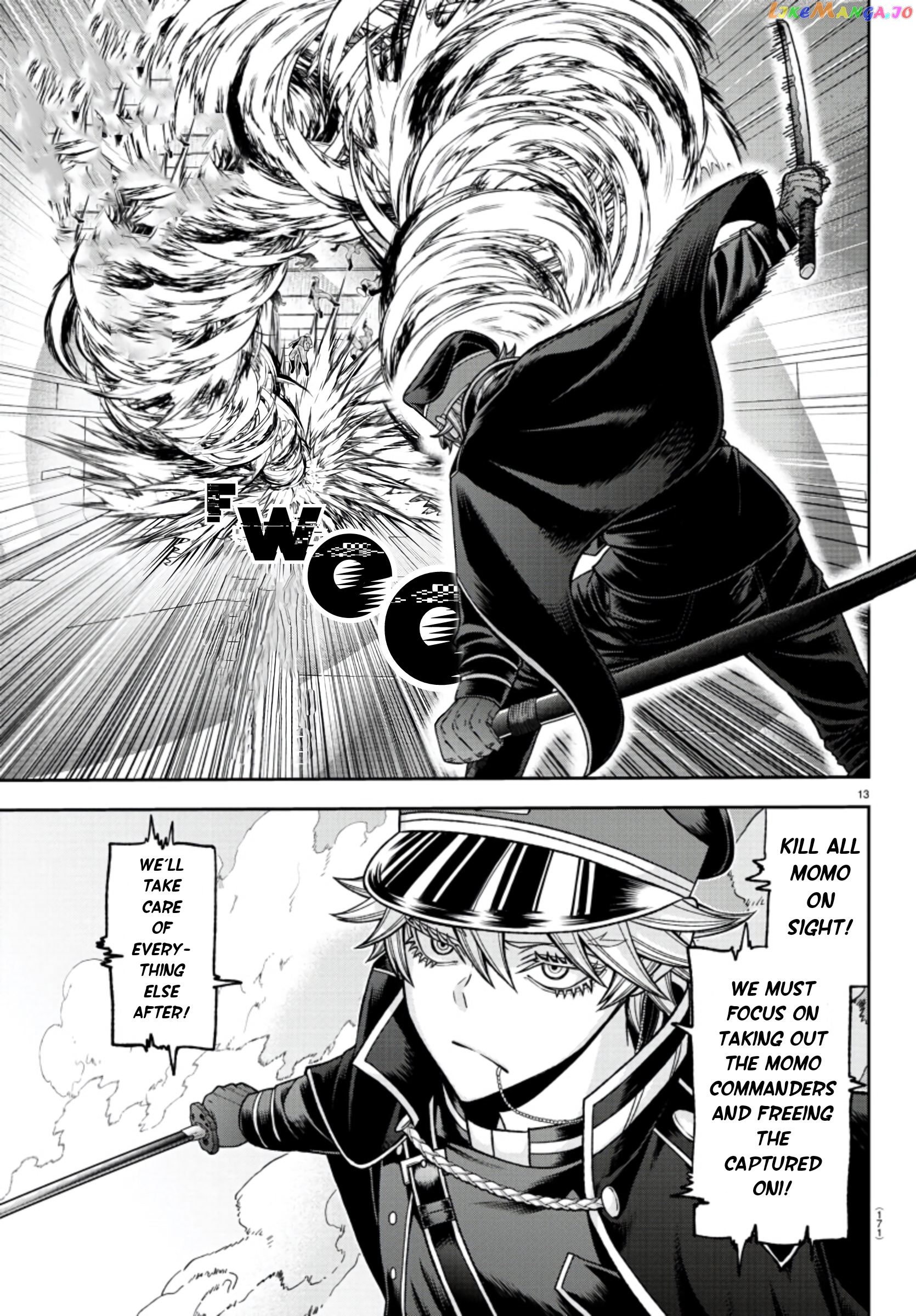 Tougen Anki chapter 97 - page 13