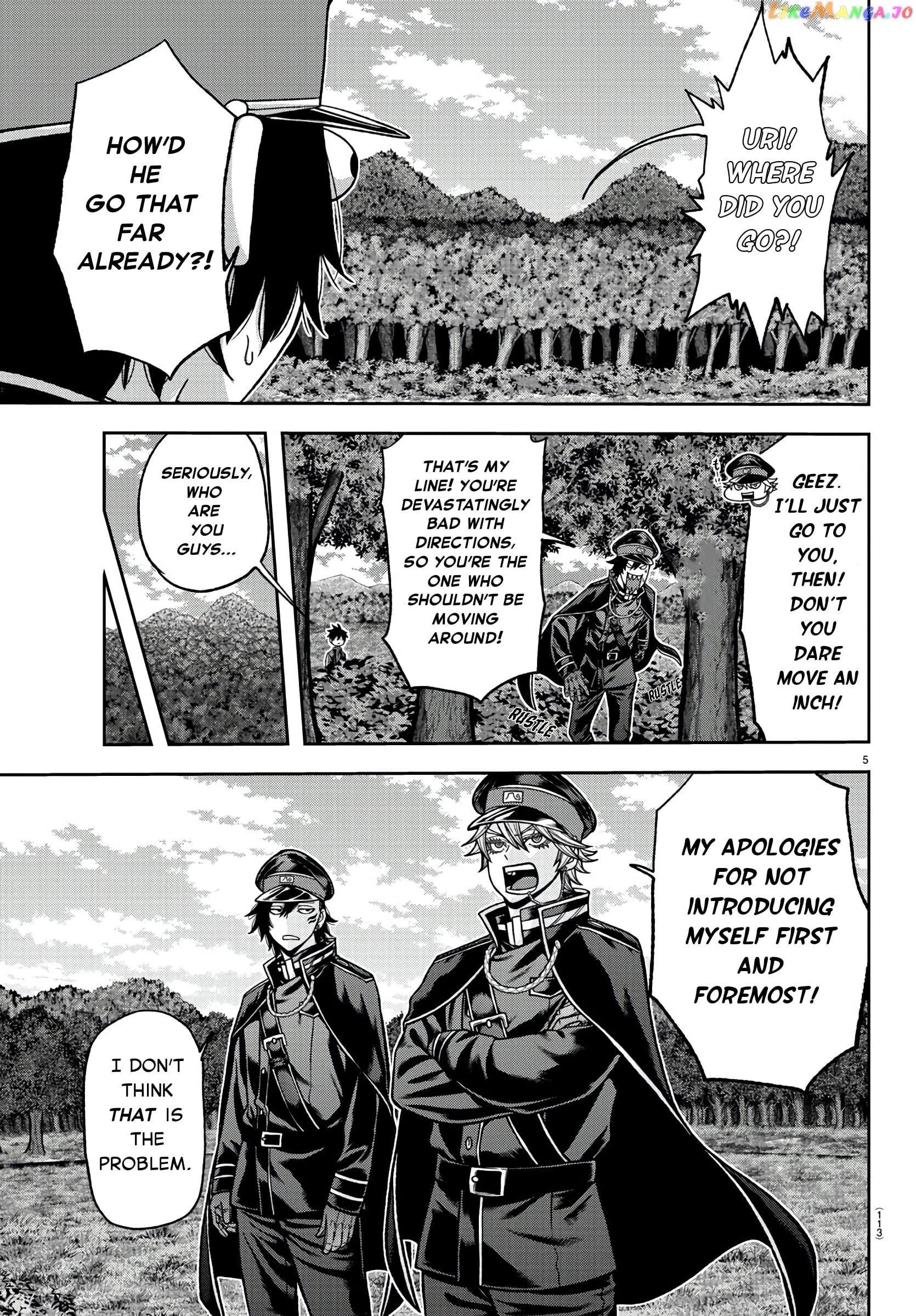 Tougen Anki chapter 91 - page 5