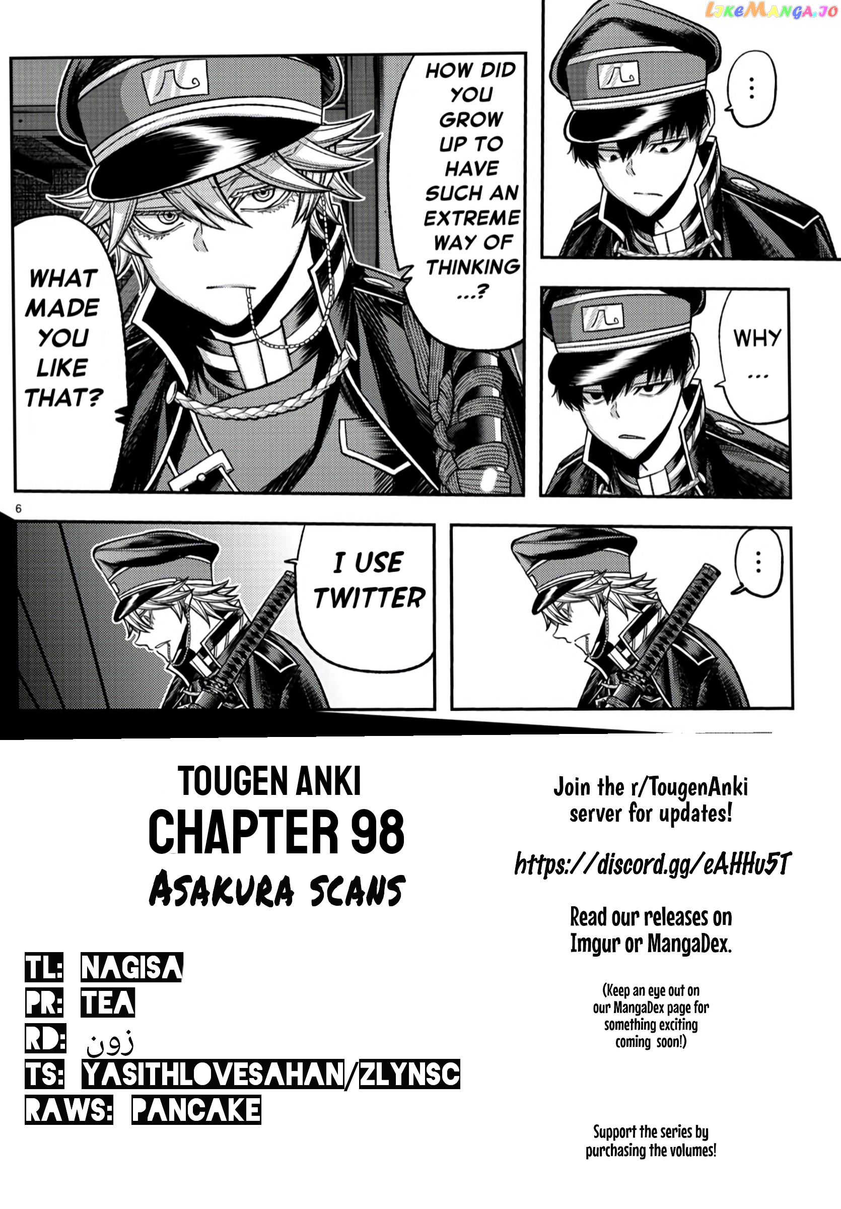 Tougen Anki chapter 98 - page 20