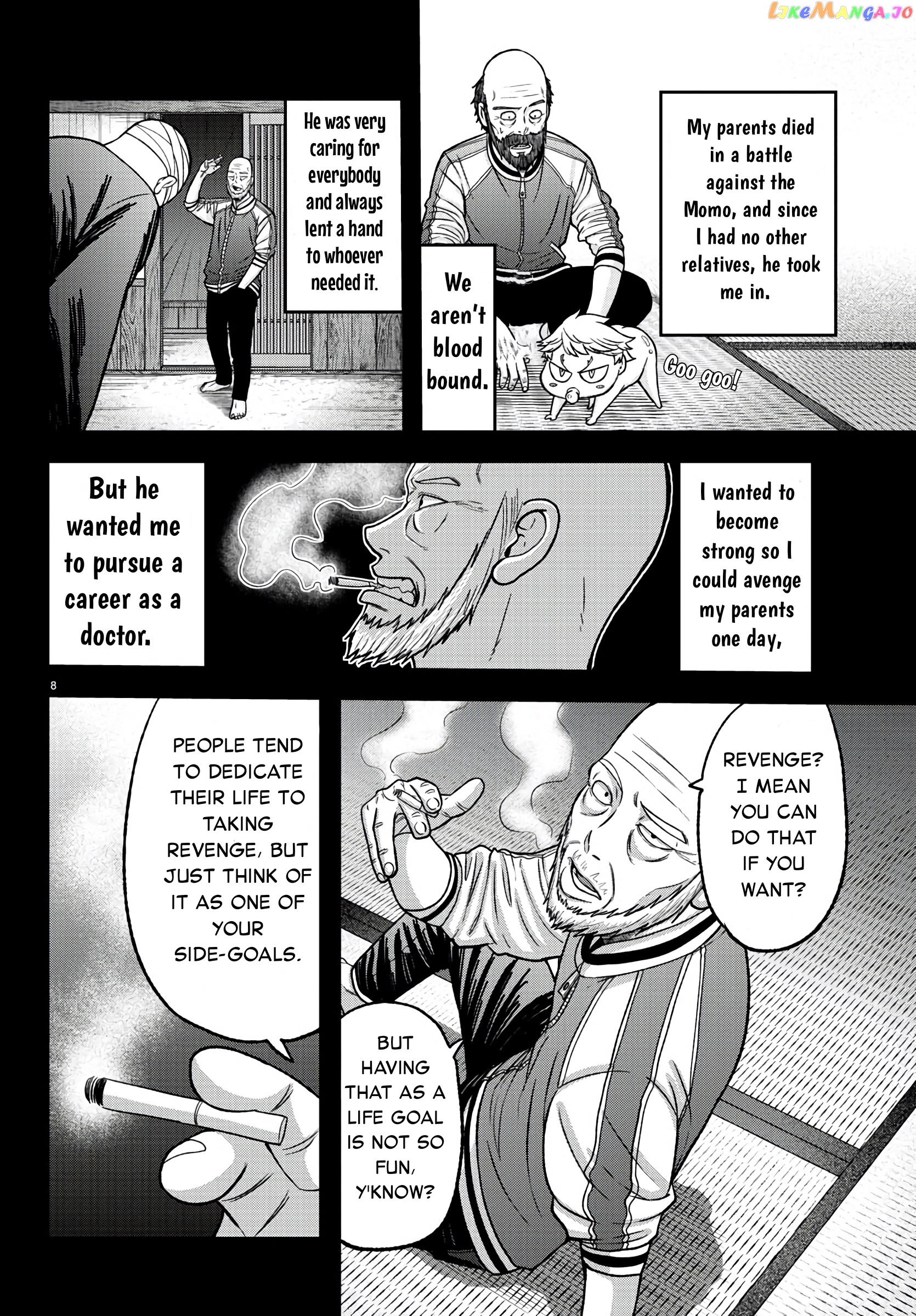 Tougen Anki chapter 98 - page 8