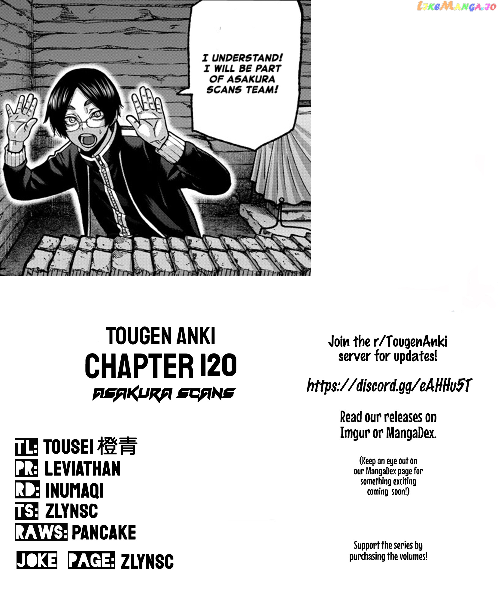 Tougen Anki chapter 120 - page 21