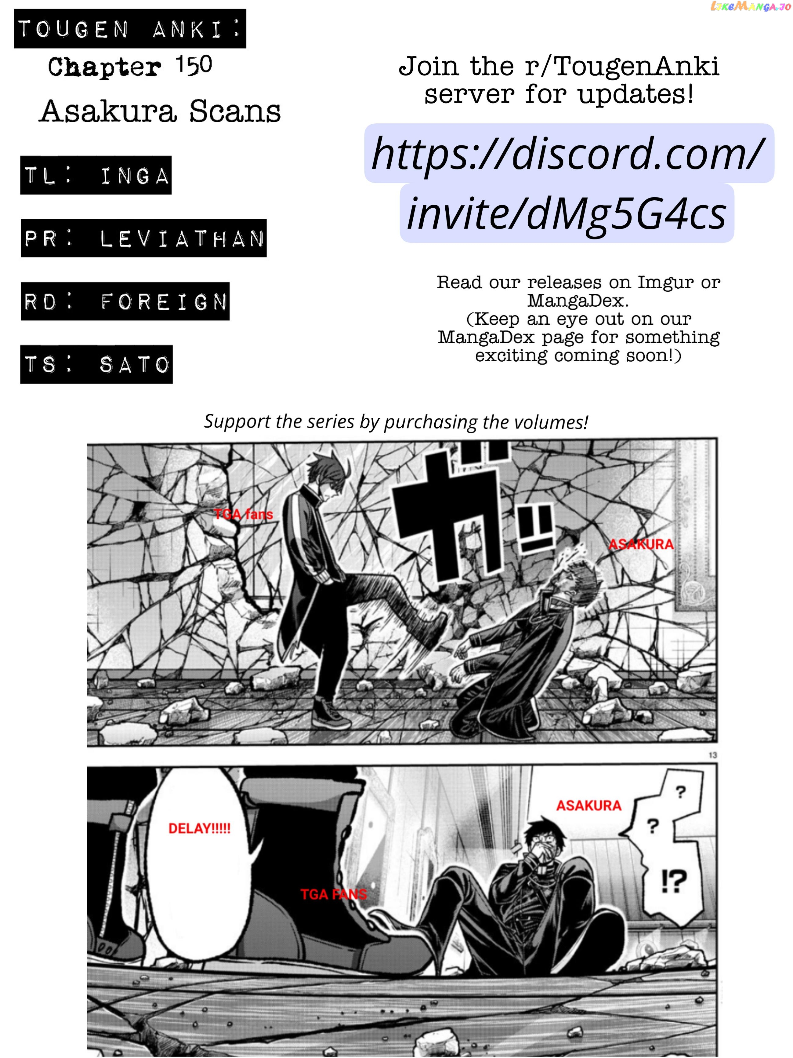 Tougen Anki chapter 150 - page 21