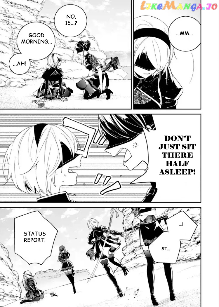Nier Automata: YoRHa Shinjuwan Kouka Sakusen Kiroku chapter 1 - page 45