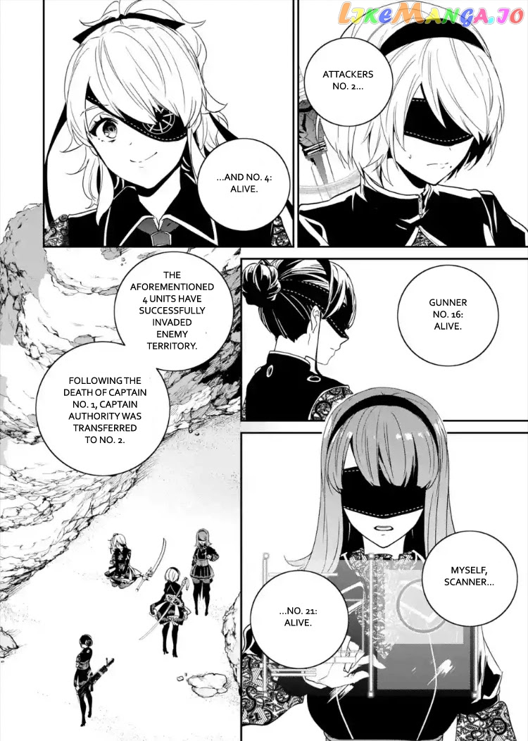 Nier Automata: YoRHa Shinjuwan Kouka Sakusen Kiroku chapter 1 - page 46