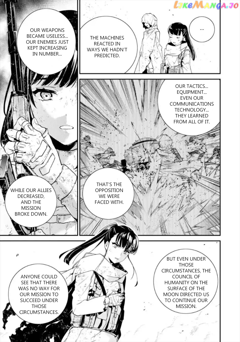 Nier Automata: YoRHa Shinjuwan Kouka Sakusen Kiroku chapter 3 - page 16