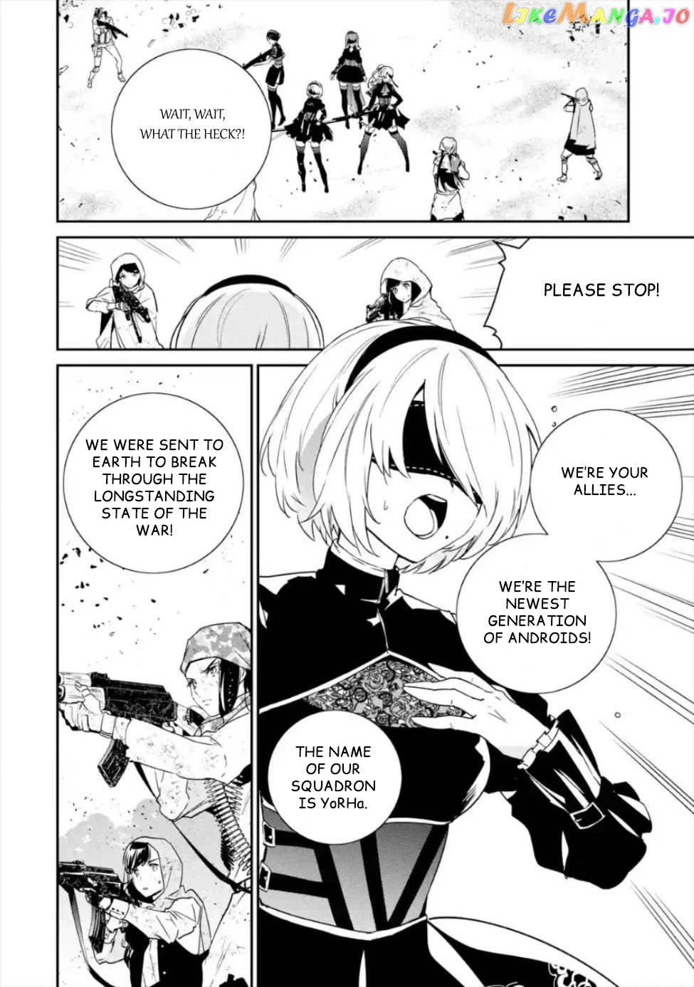 Nier Automata: YoRHa Shinjuwan Kouka Sakusen Kiroku chapter 3 - page 3