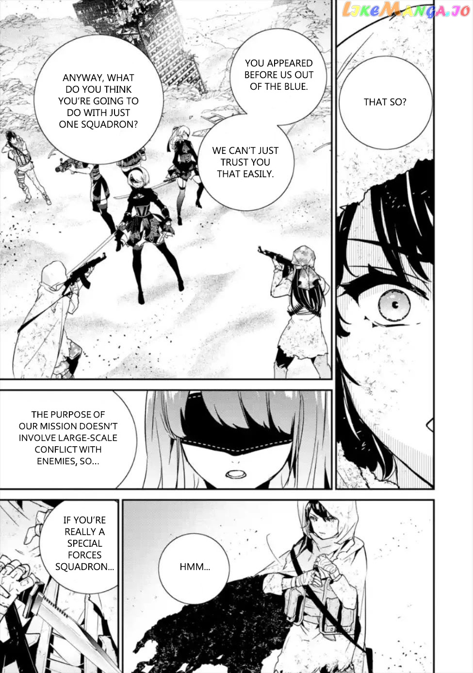 Nier Automata: YoRHa Shinjuwan Kouka Sakusen Kiroku chapter 3 - page 4