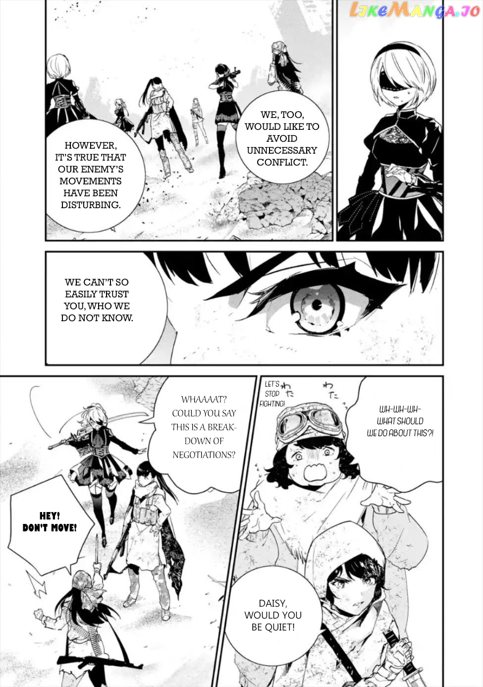 Nier Automata: YoRHa Shinjuwan Kouka Sakusen Kiroku chapter 3 - page 8