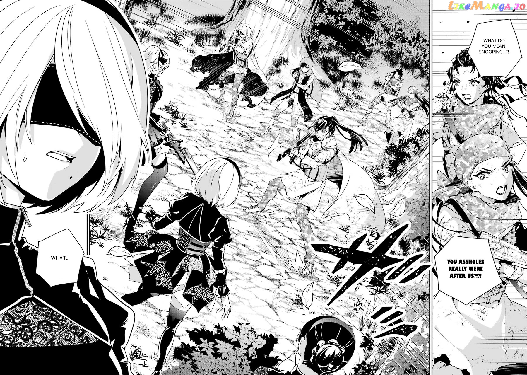 Nier Automata: YoRHa Shinjuwan Kouka Sakusen Kiroku chapter 4 - page 32