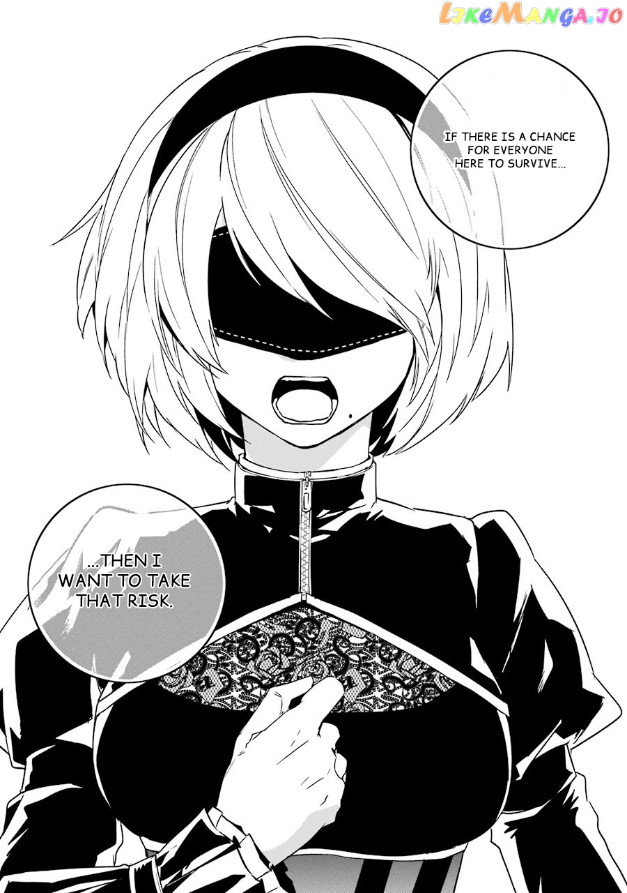 Nier Automata: YoRHa Shinjuwan Kouka Sakusen Kiroku chapter 4 - page 45