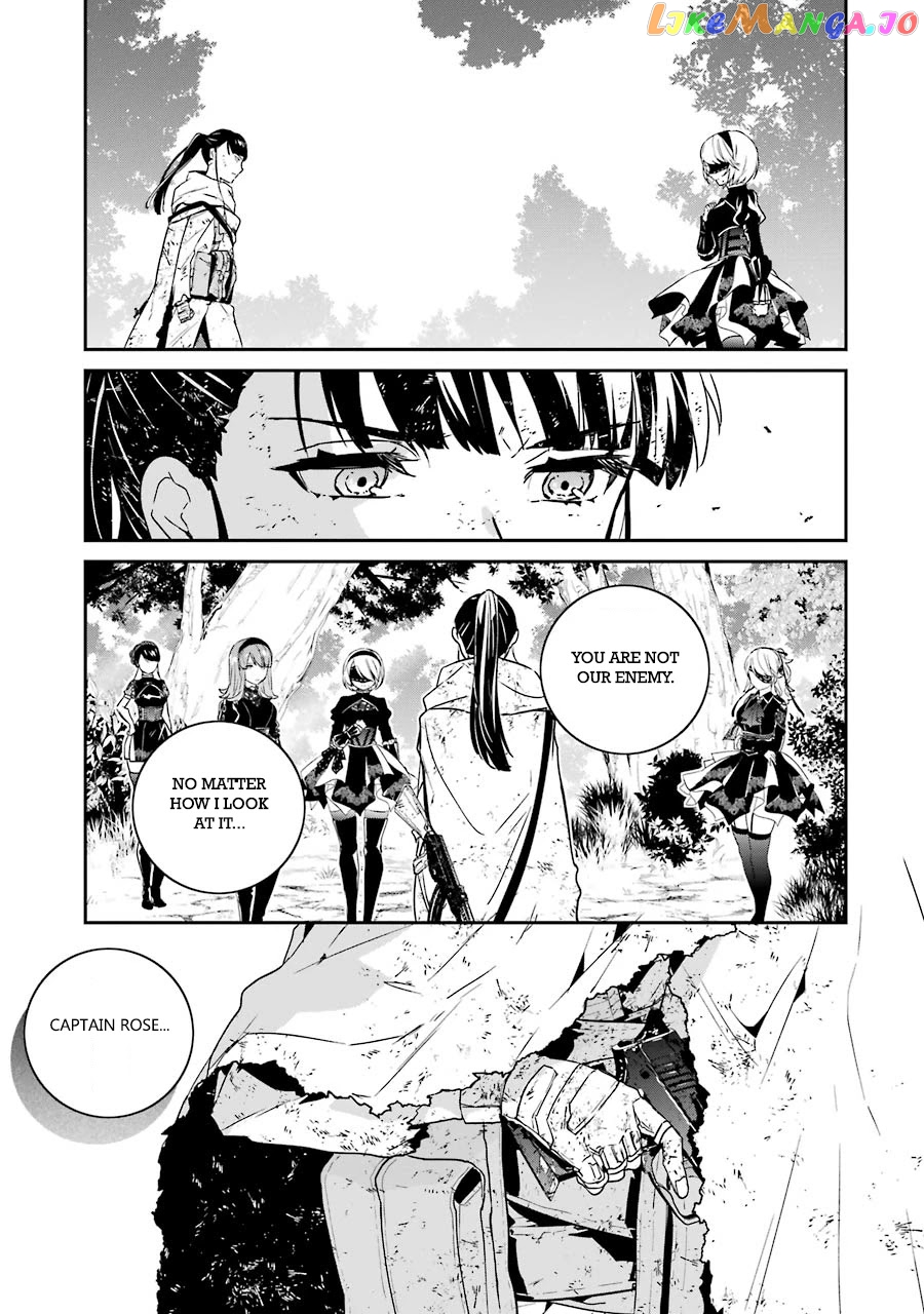Nier Automata: YoRHa Shinjuwan Kouka Sakusen Kiroku chapter 4 - page 46