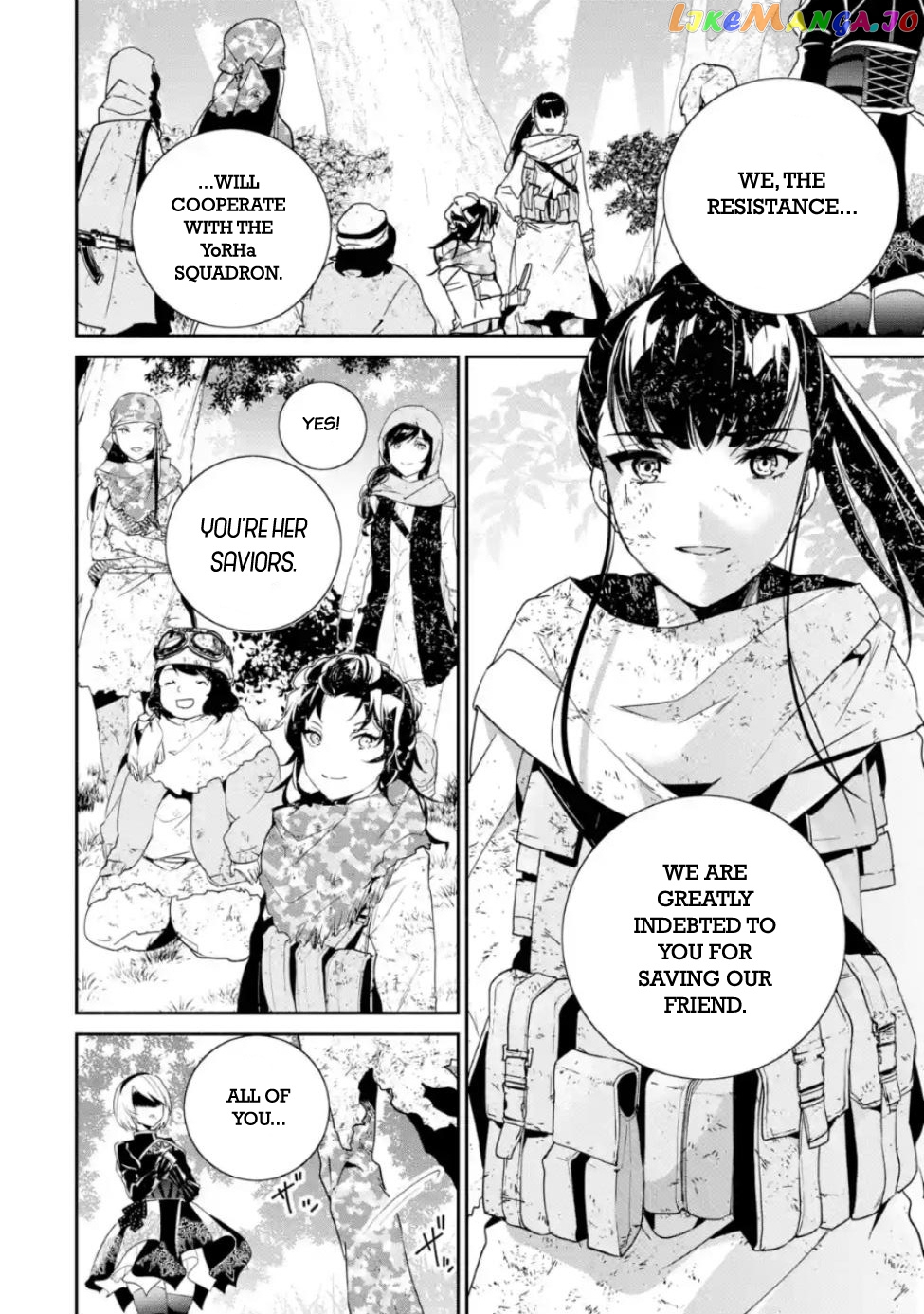 Nier Automata: YoRHa Shinjuwan Kouka Sakusen Kiroku chapter 5 - page 36