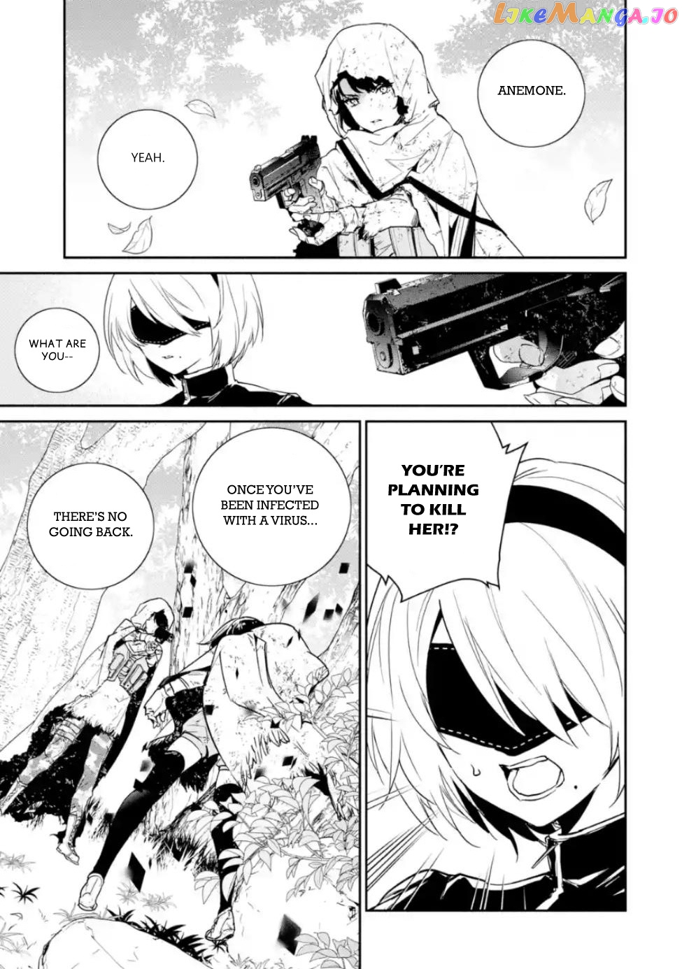 Nier Automata: YoRHa Shinjuwan Kouka Sakusen Kiroku chapter 5 - page 9