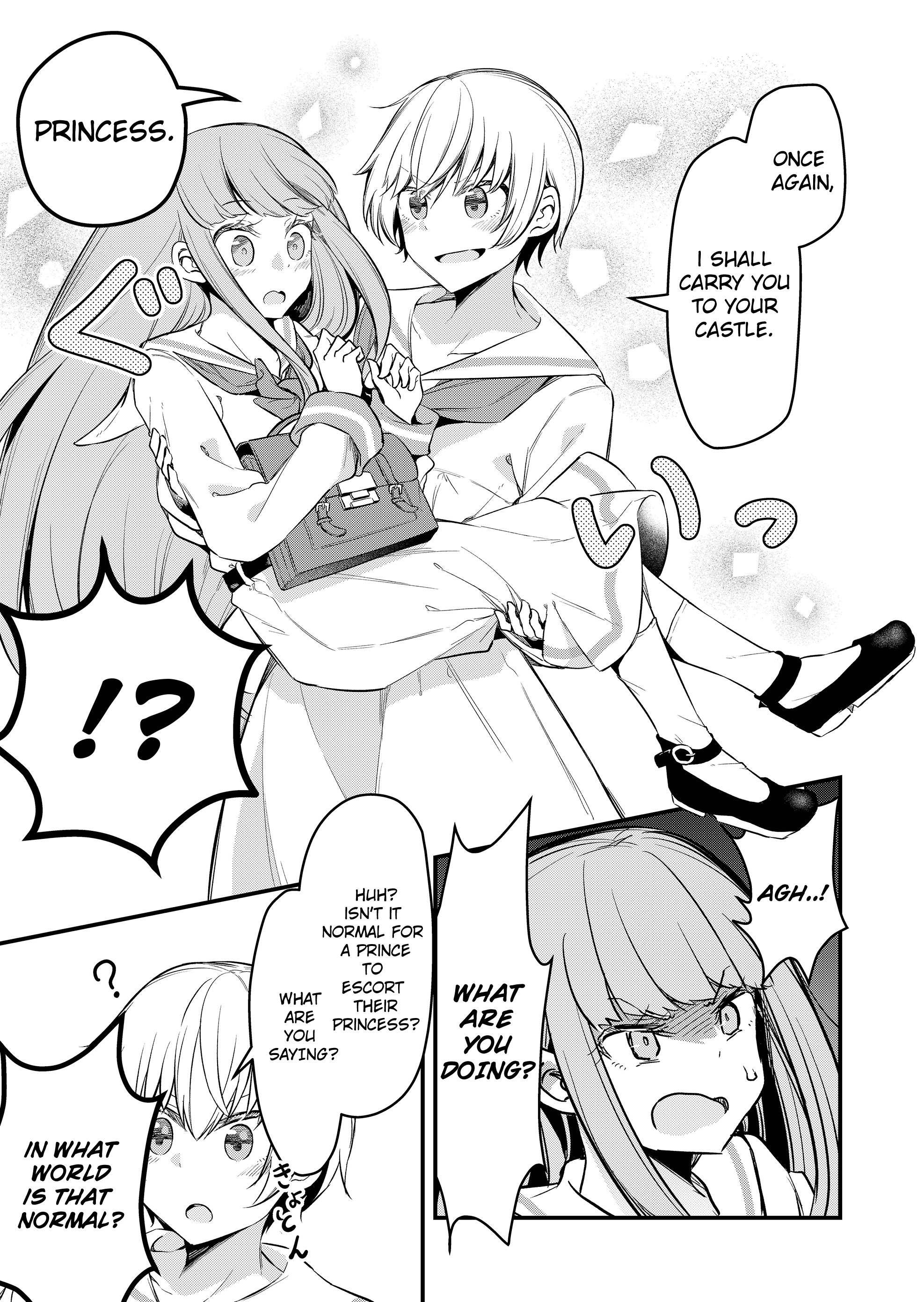 Tsun Hime-Sama To Dame Ouji-Chan chapter 1 - page 21