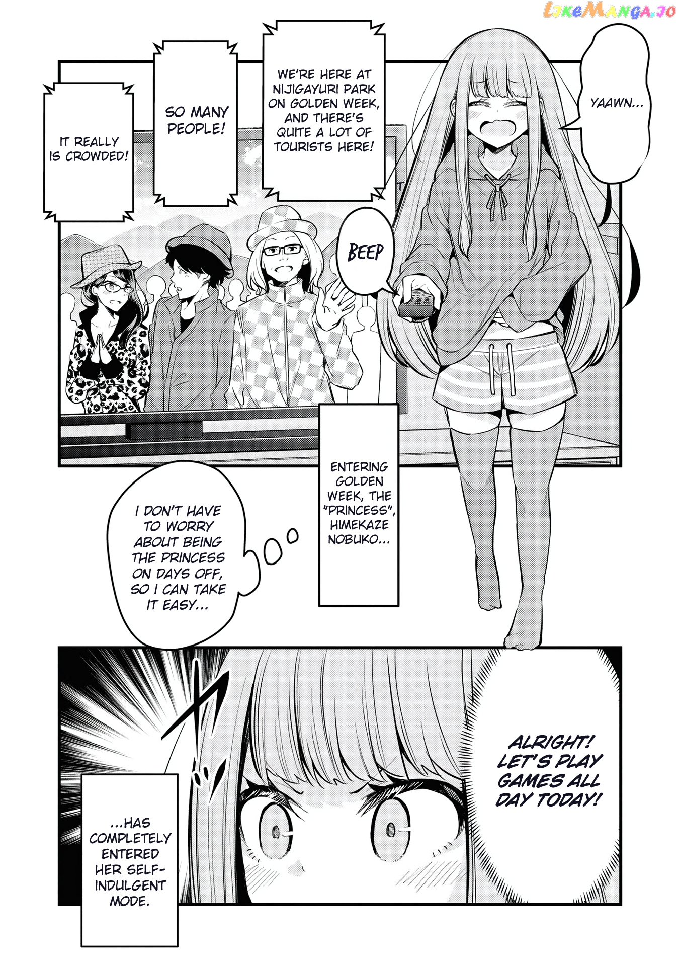 Tsun Hime-Sama To Dame Ouji-Chan chapter 7 - page 1