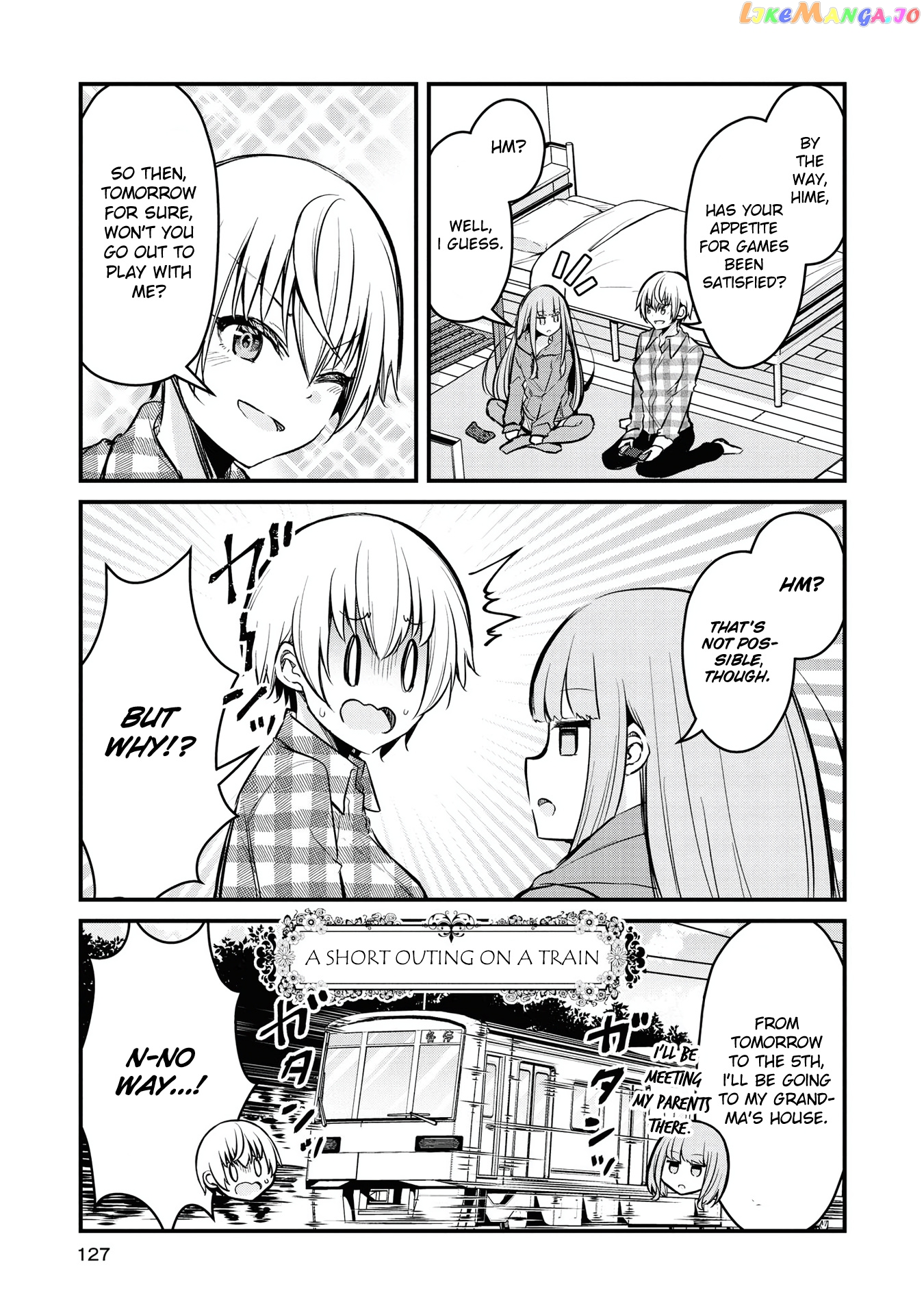 Tsun Hime-Sama To Dame Ouji-Chan chapter 8 - page 4