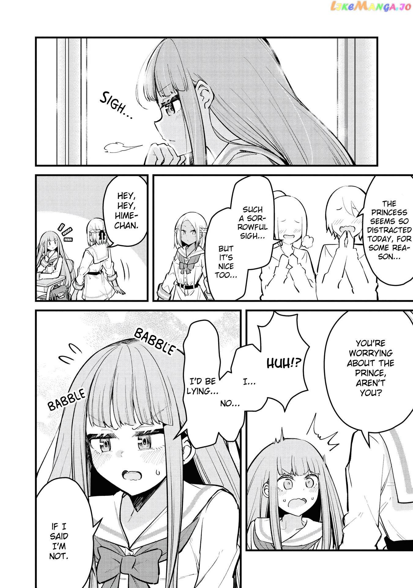 Tsun Hime-Sama To Dame Ouji-Chan chapter 11 - page 8