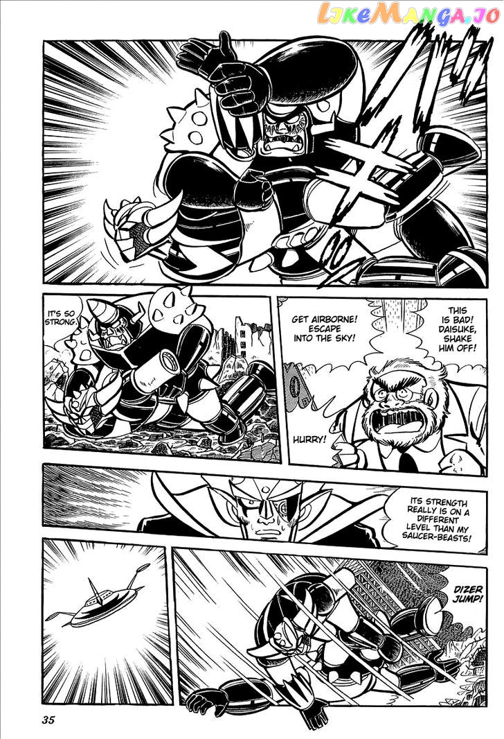 UFO Robo Grendizer (OUTA Gosaku) chapter 10 - page 37