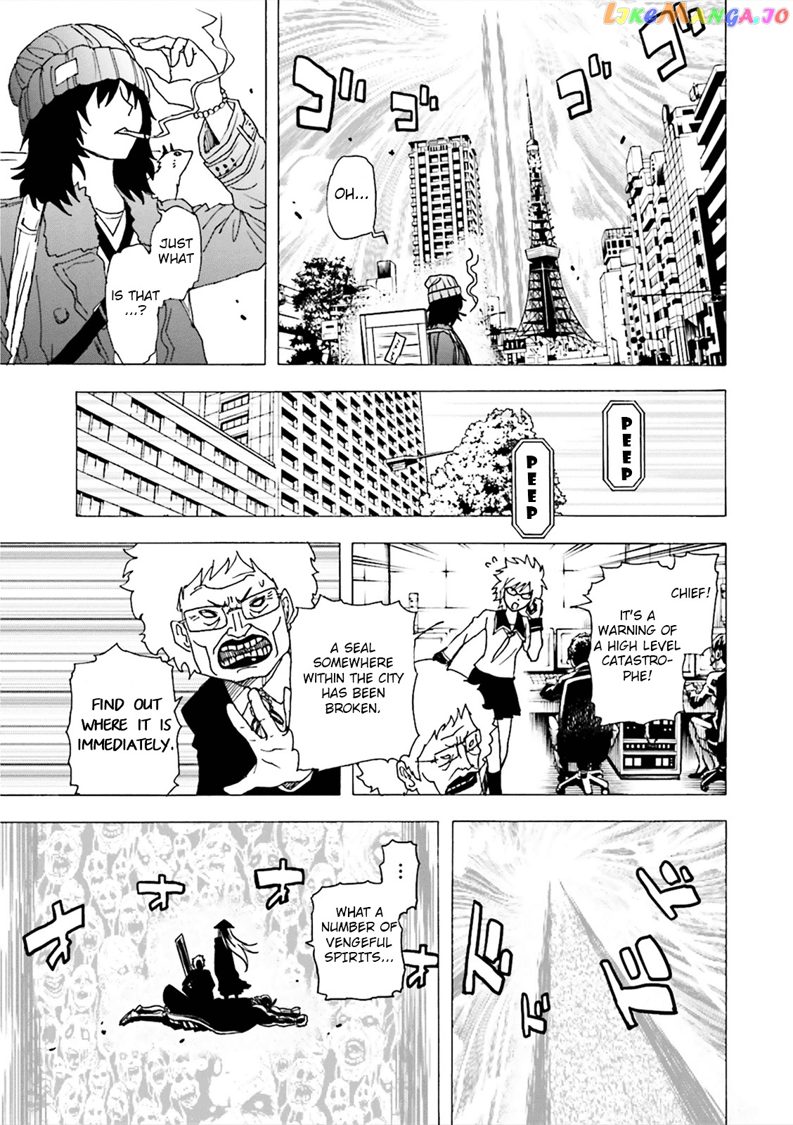 Tokyo ESP x Ga-rei - Shadow Walker chapter 3 - page 36