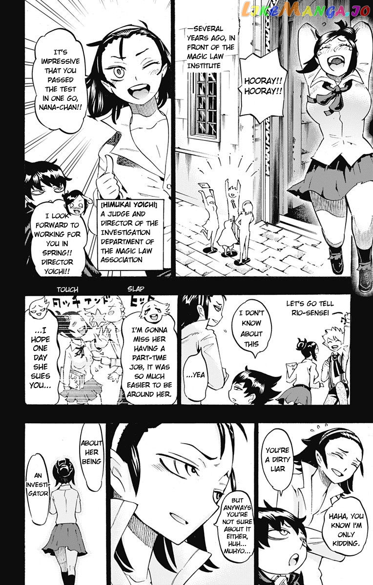 Muhyo To Roji No Mahouritsu Soudan Jimusho – Mazoku Magushi-Hen chapter 1 - page 8