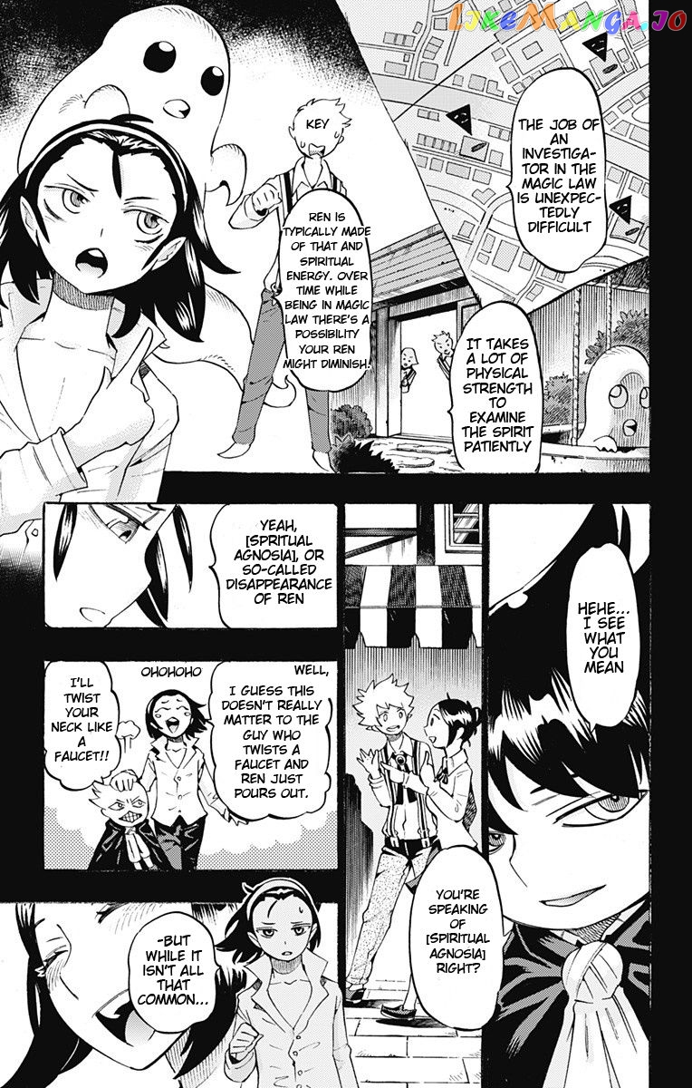 Muhyo To Roji No Mahouritsu Soudan Jimusho – Mazoku Magushi-Hen chapter 1 - page 9