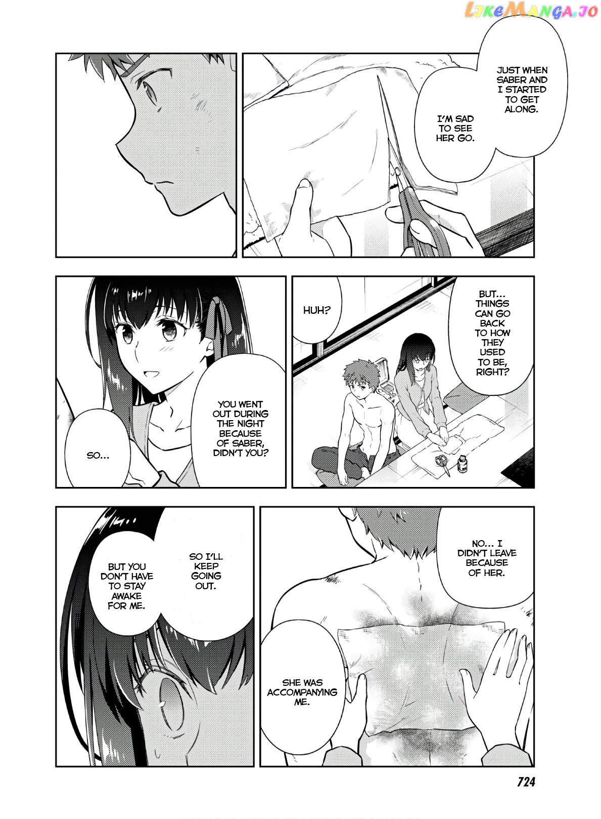 Fate/Stay Night - Heaven's Feel chapter 58 - page 4