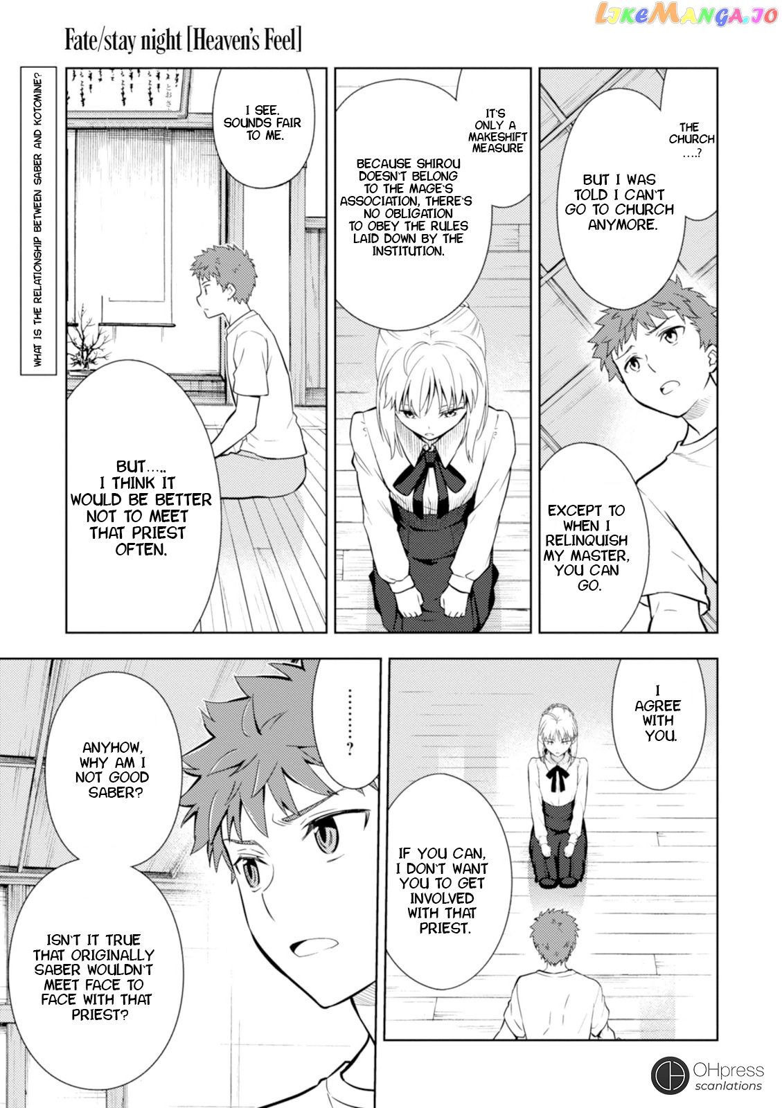 Fate/Stay Night - Heaven's Feel chapter 14 - page 2