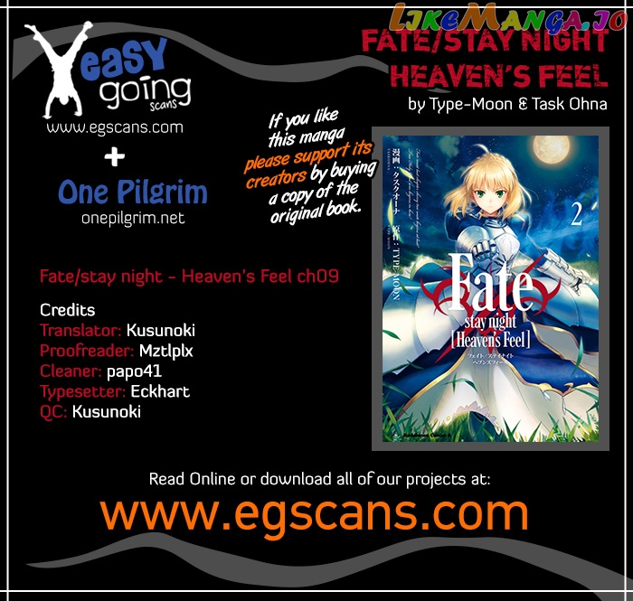 Fate/Stay Night - Heaven's Feel chapter 9 - page 1