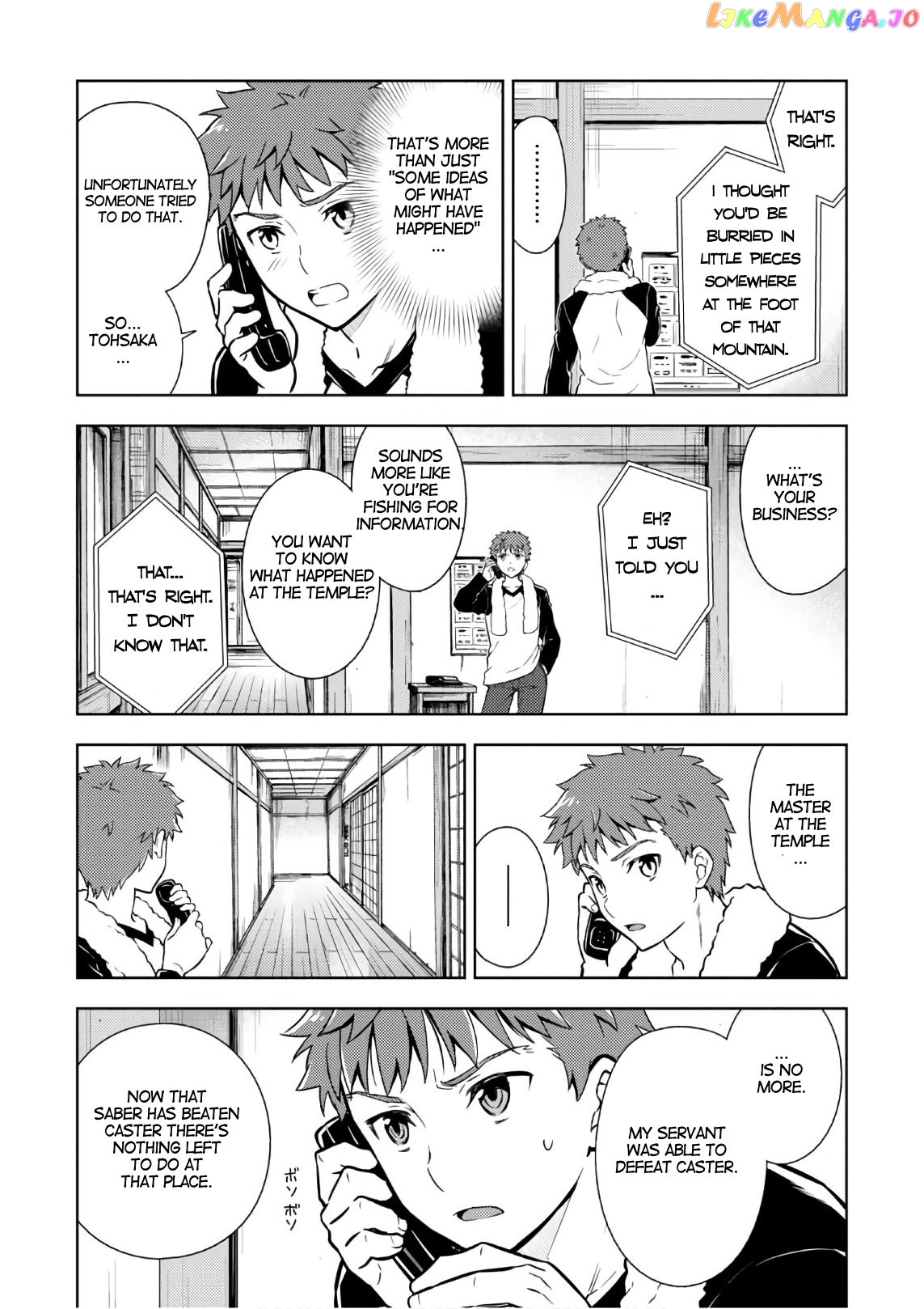 Fate/Stay Night - Heaven's Feel chapter 36 - page 12