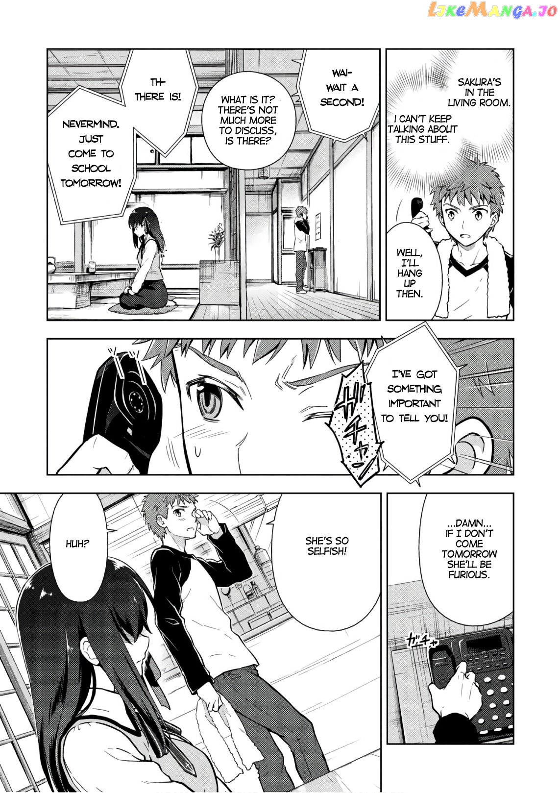 Fate/Stay Night - Heaven's Feel chapter 36 - page 13