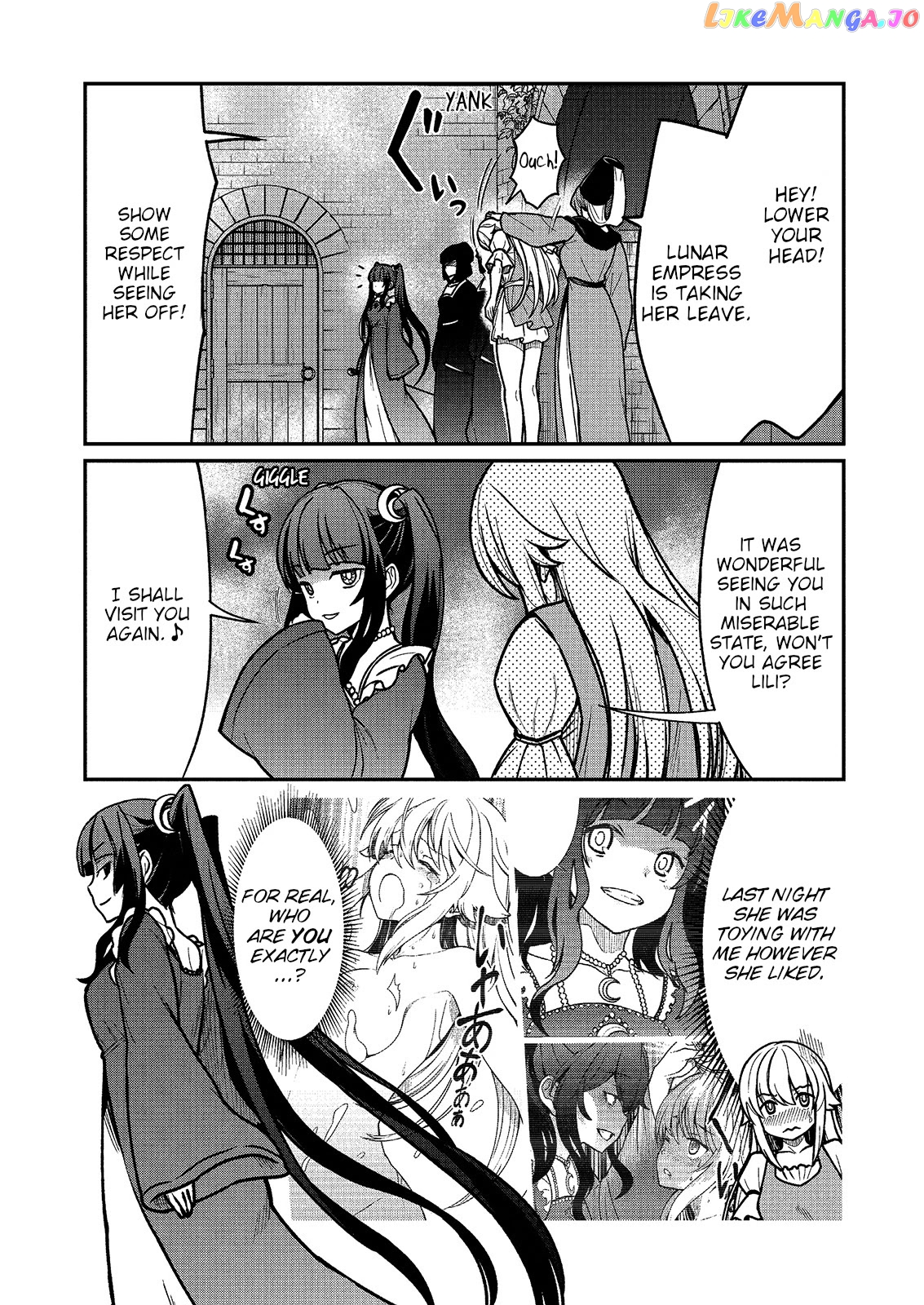 Becoming Princess Knight And Working At Yuri Brothel chapter 2 - page 5